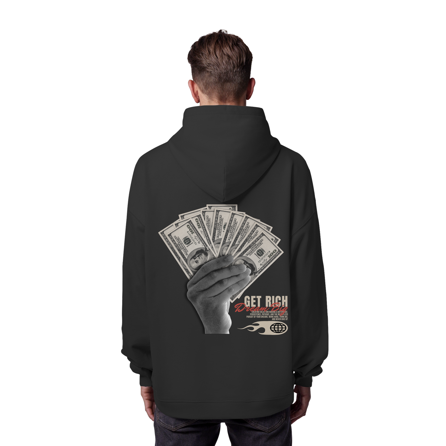 Money - Premium 350 g/m² Oversize Hoodie