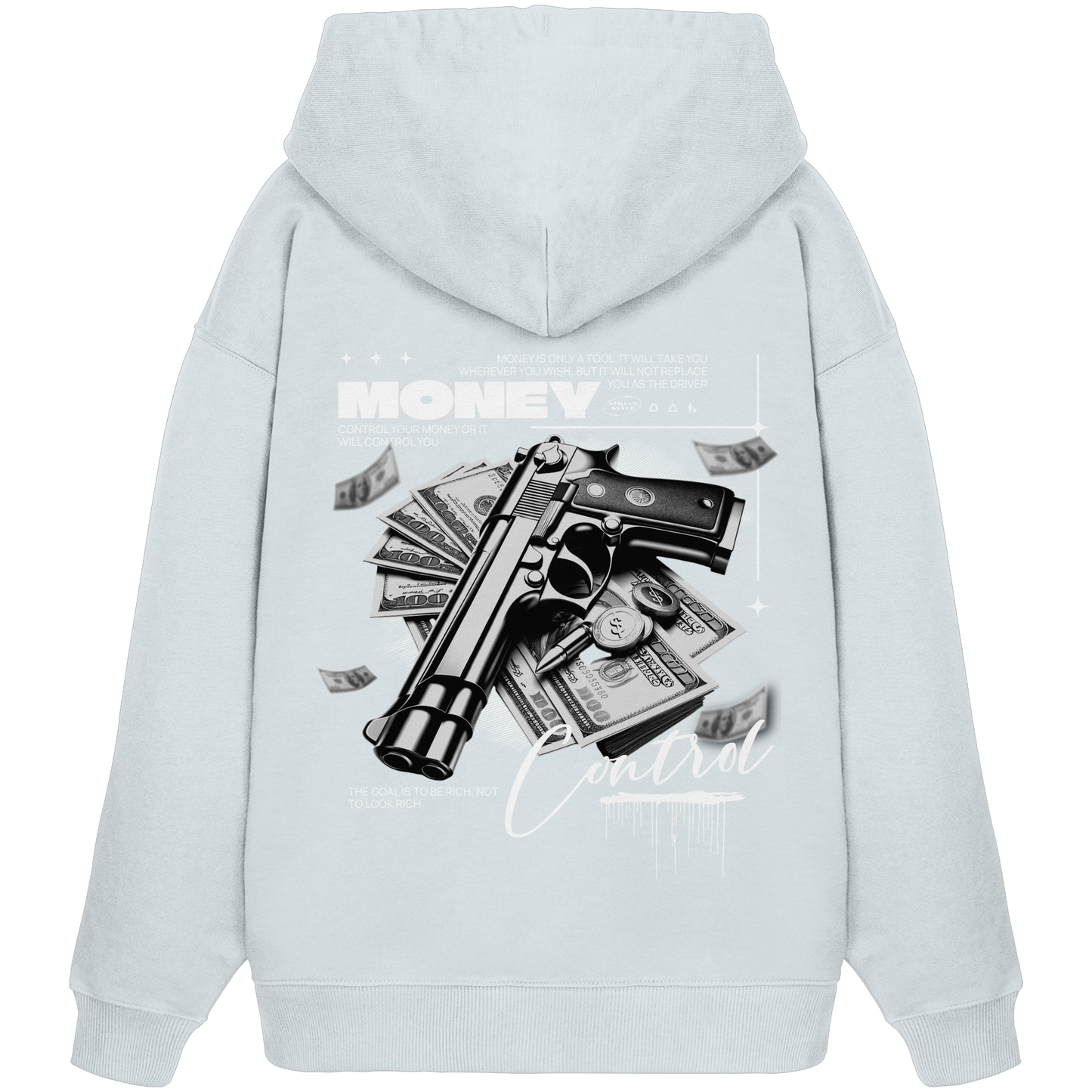 Money - Premium 350 g/m² Oversize Hoodie