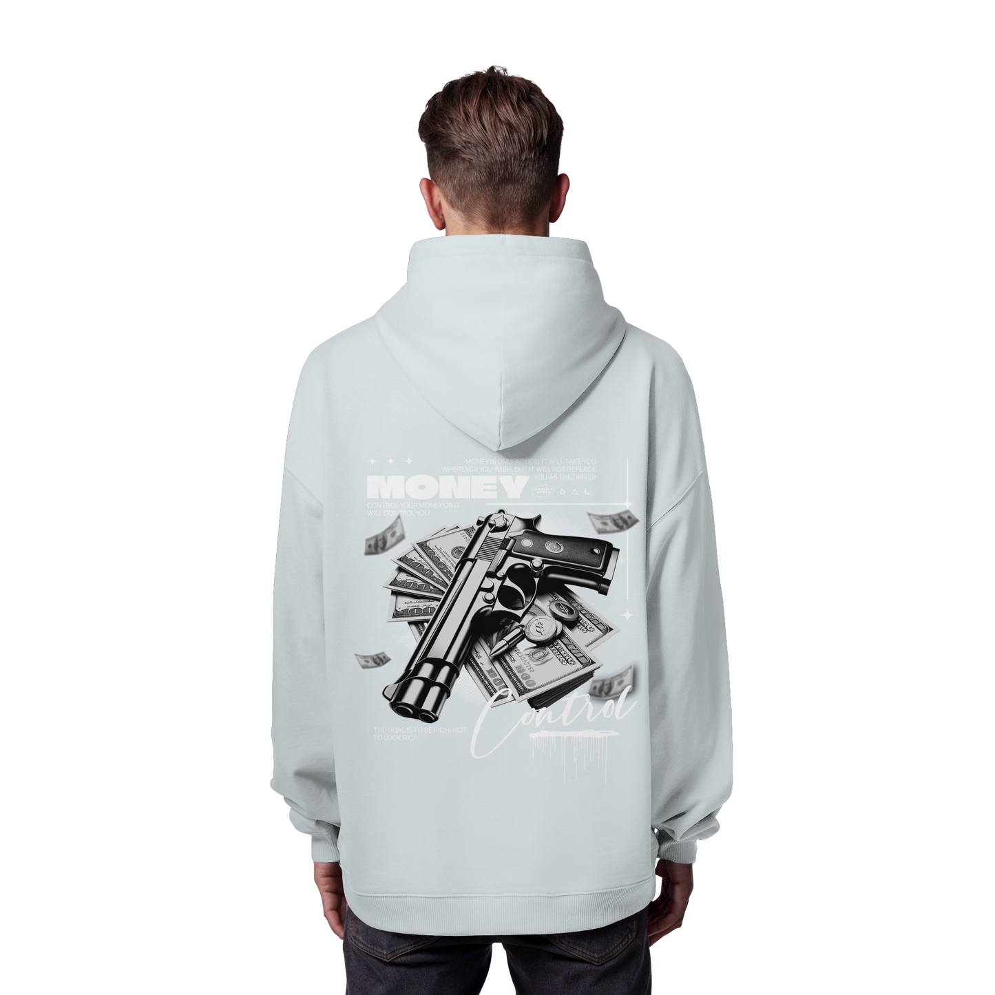 Money - Premium 350 g/m² Oversize Hoodie
