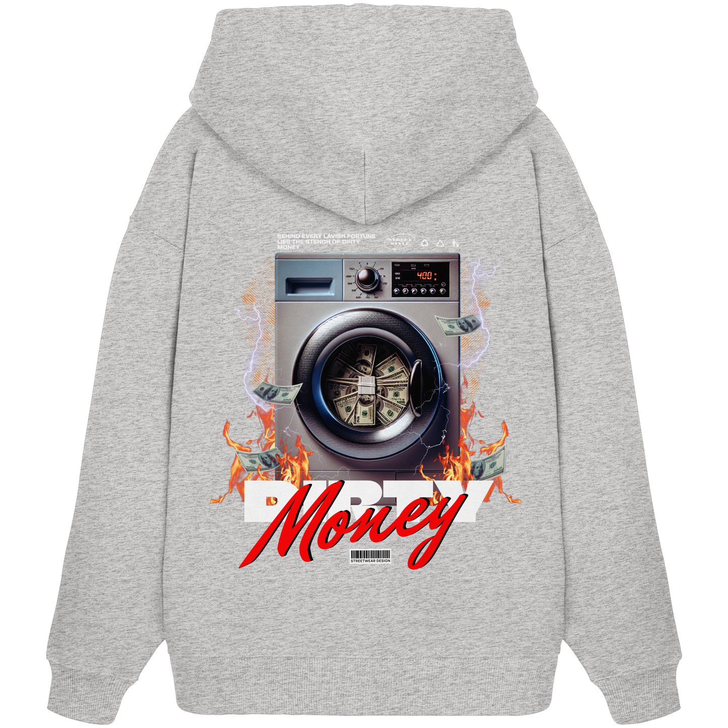 Money - Premium 350 g/m² Oversize Hoodie