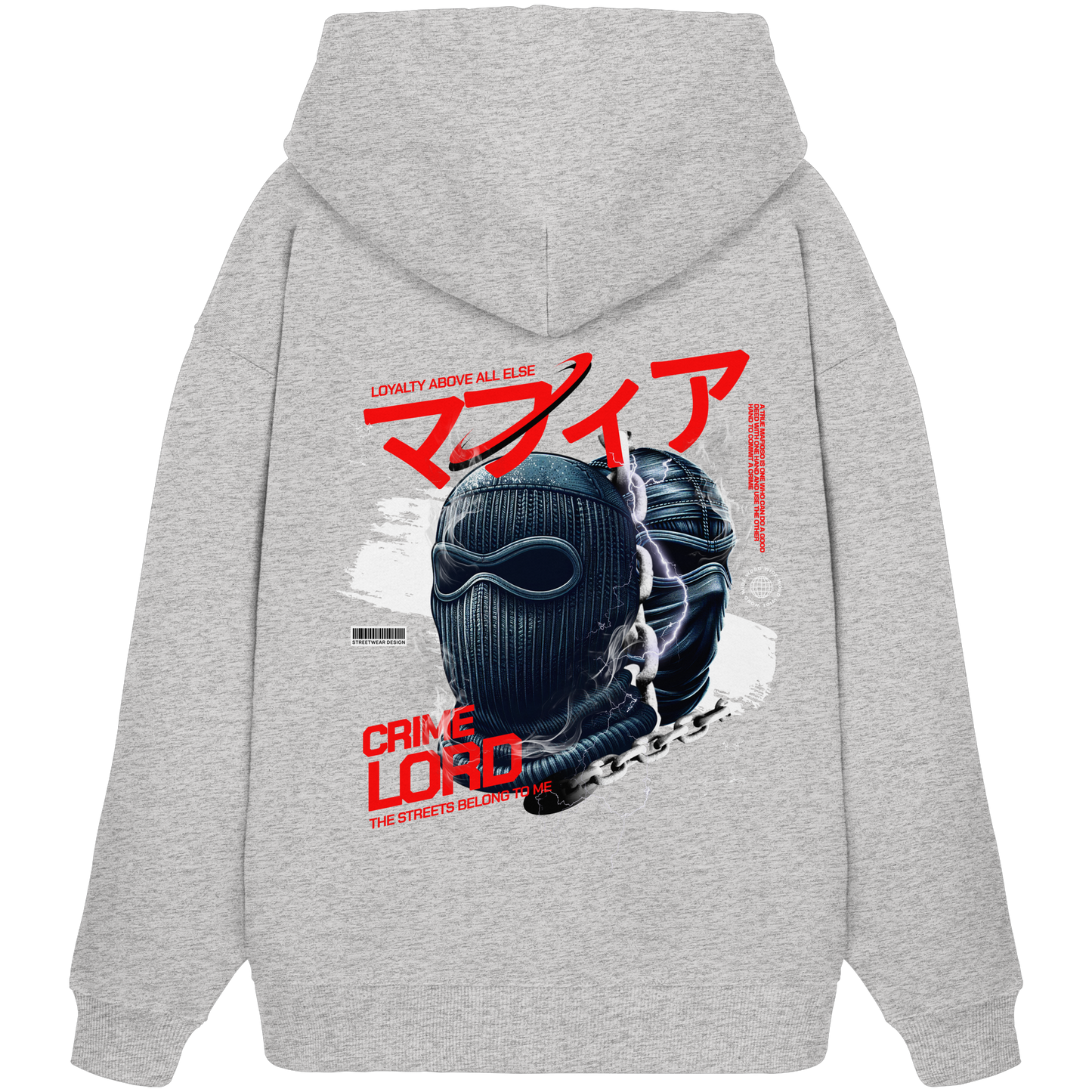 Streetwear - Premium 350 g/m² Oversize Hoodie