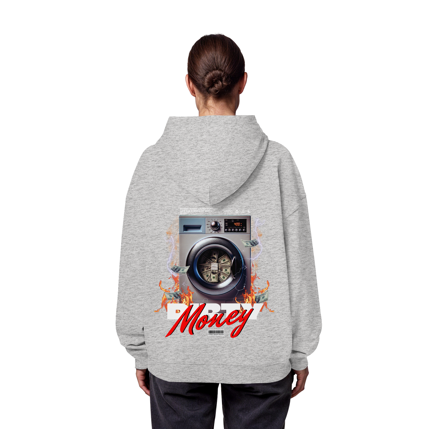 Money - Premium 350 g/m² Oversize Hoodie
