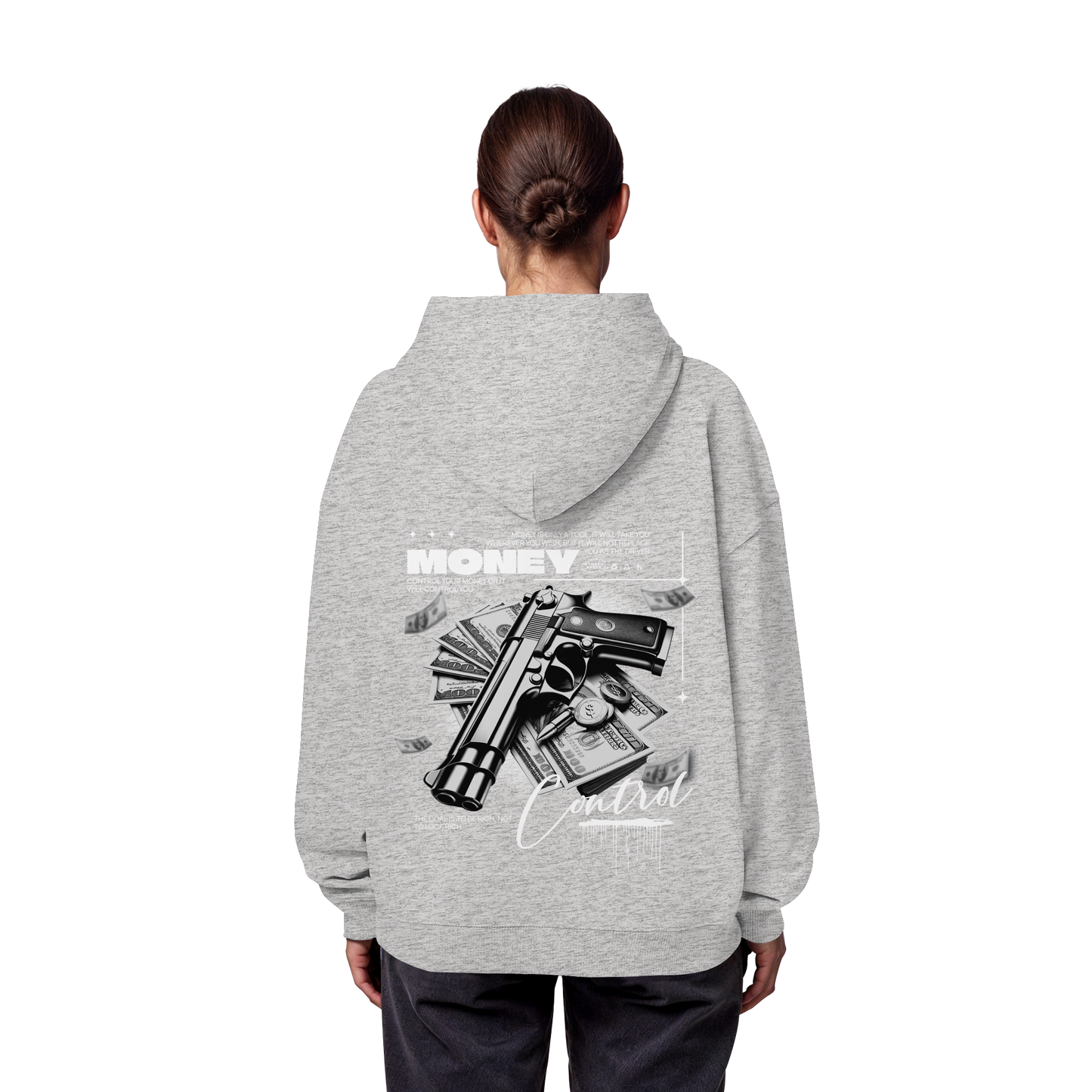 Money - Premium 350 g/m² Oversize Hoodie