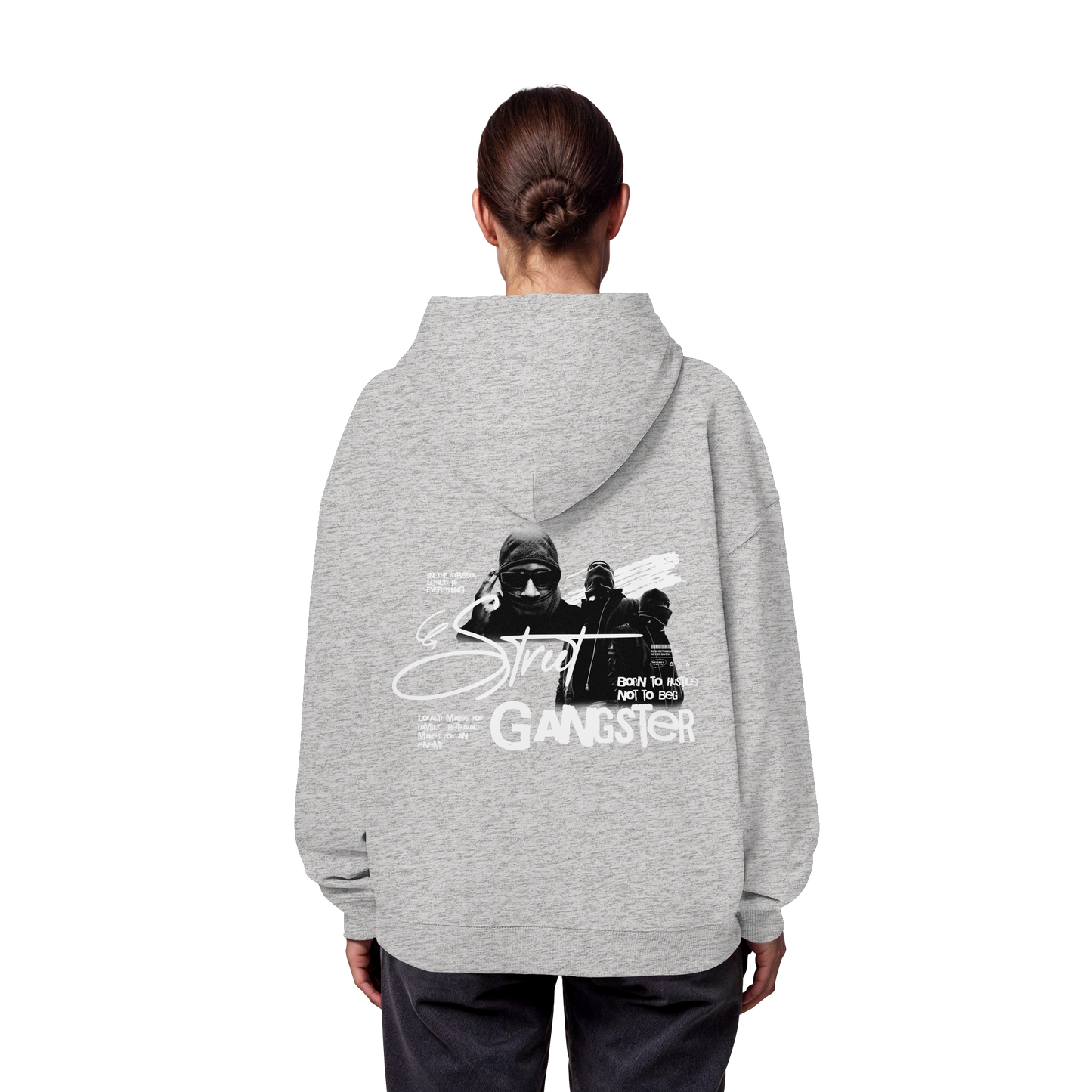 Streetwear -Premium 350 g/m² Oversize Hoodie