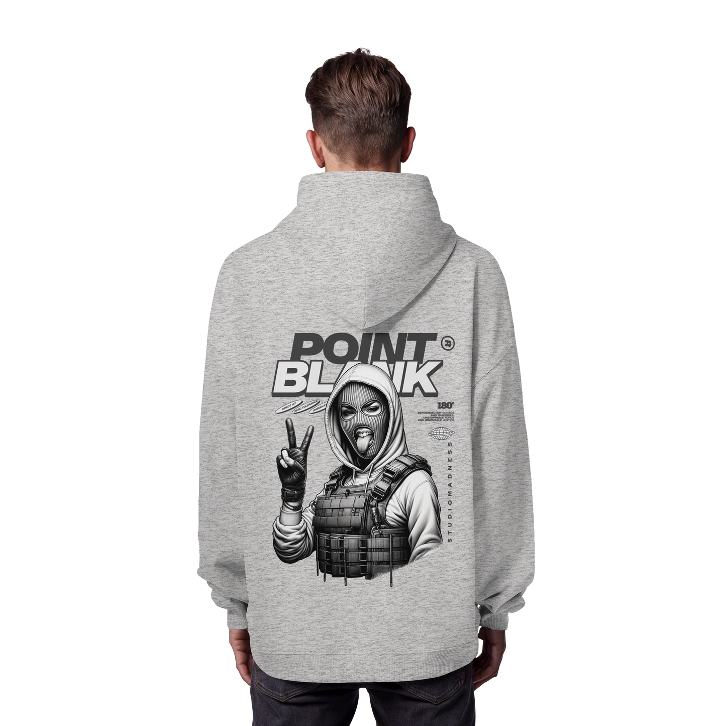 Streetwear - Premium 350 g/m² Oversize Hoodie