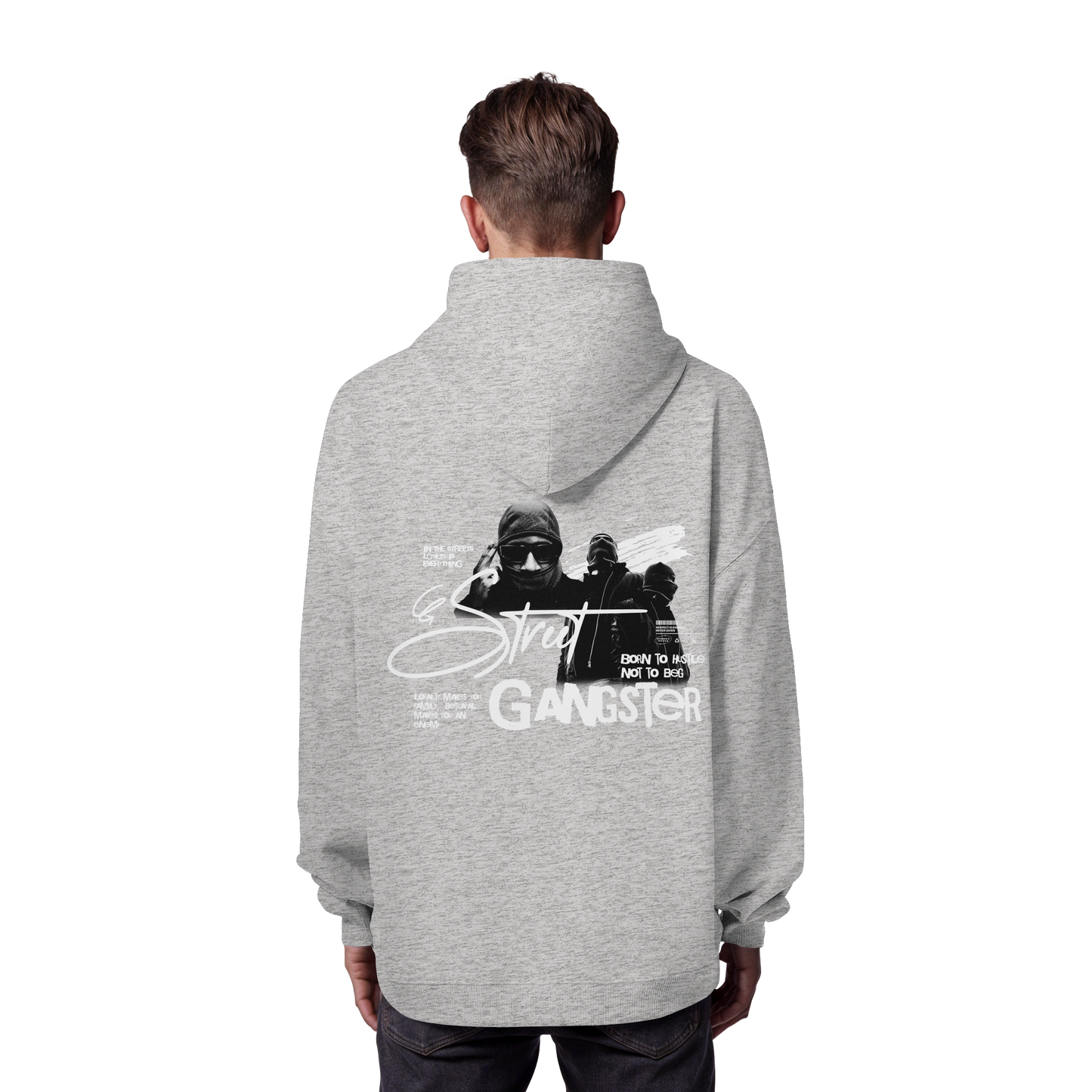 Streetwear -Premium 350 g/m² Oversize Hoodie