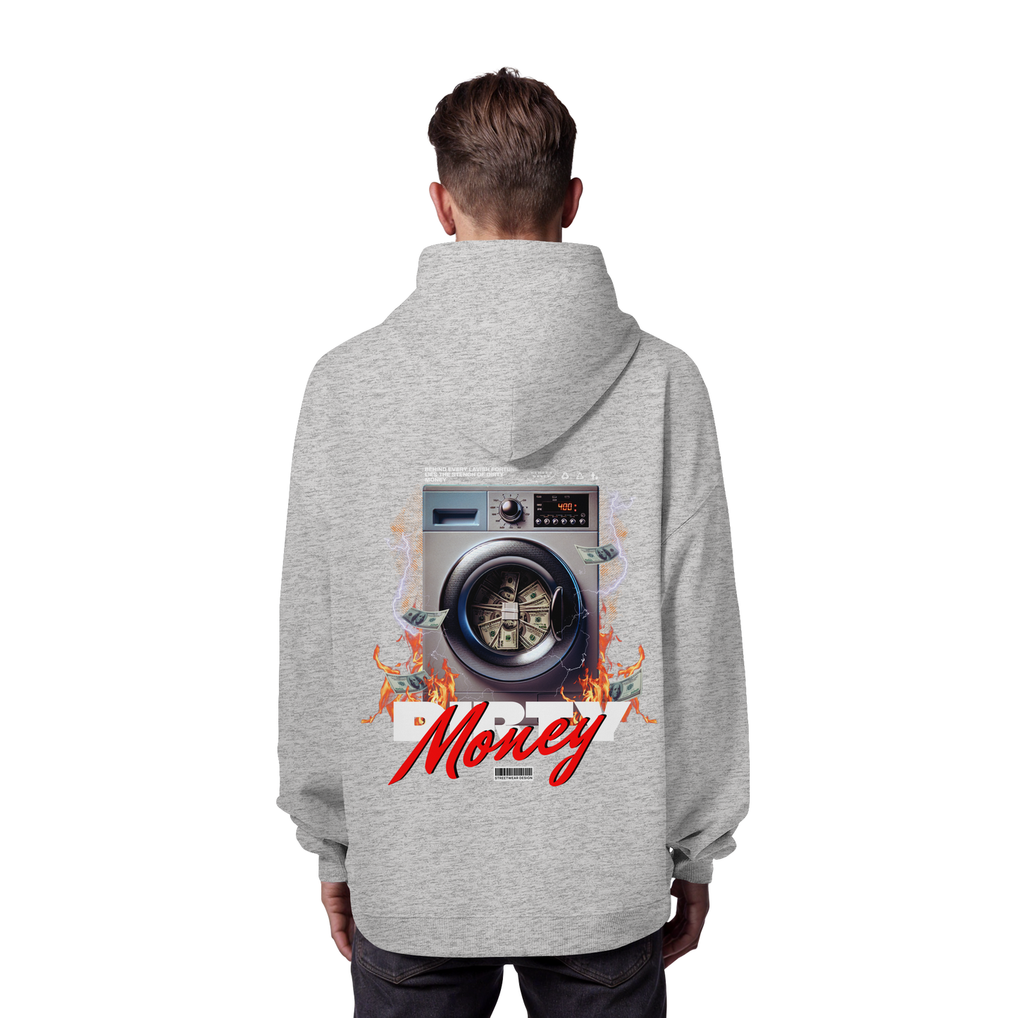 Money - Premium 350 g/m² Oversize Hoodie