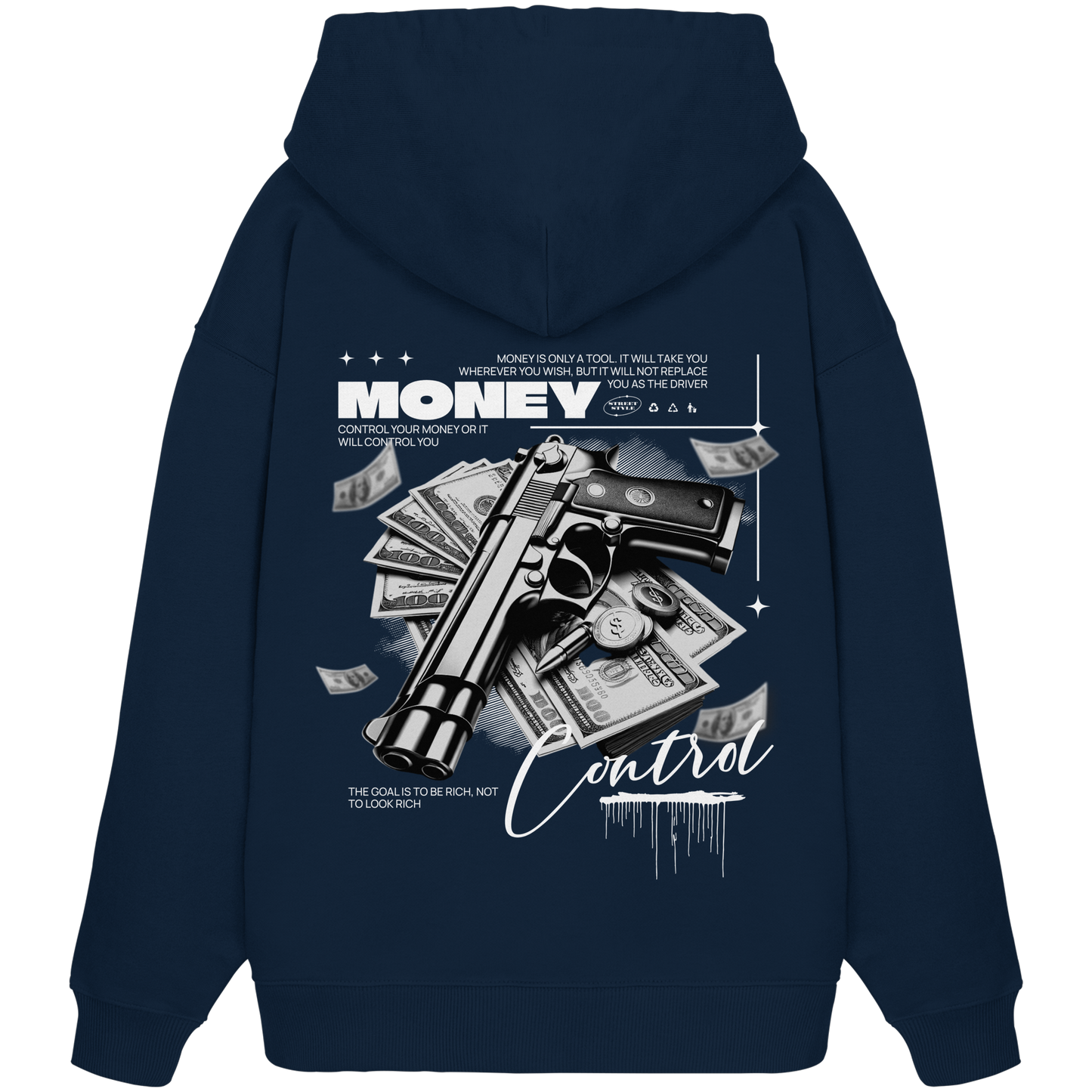 Money - Premium 350 g/m² Oversize Hoodie