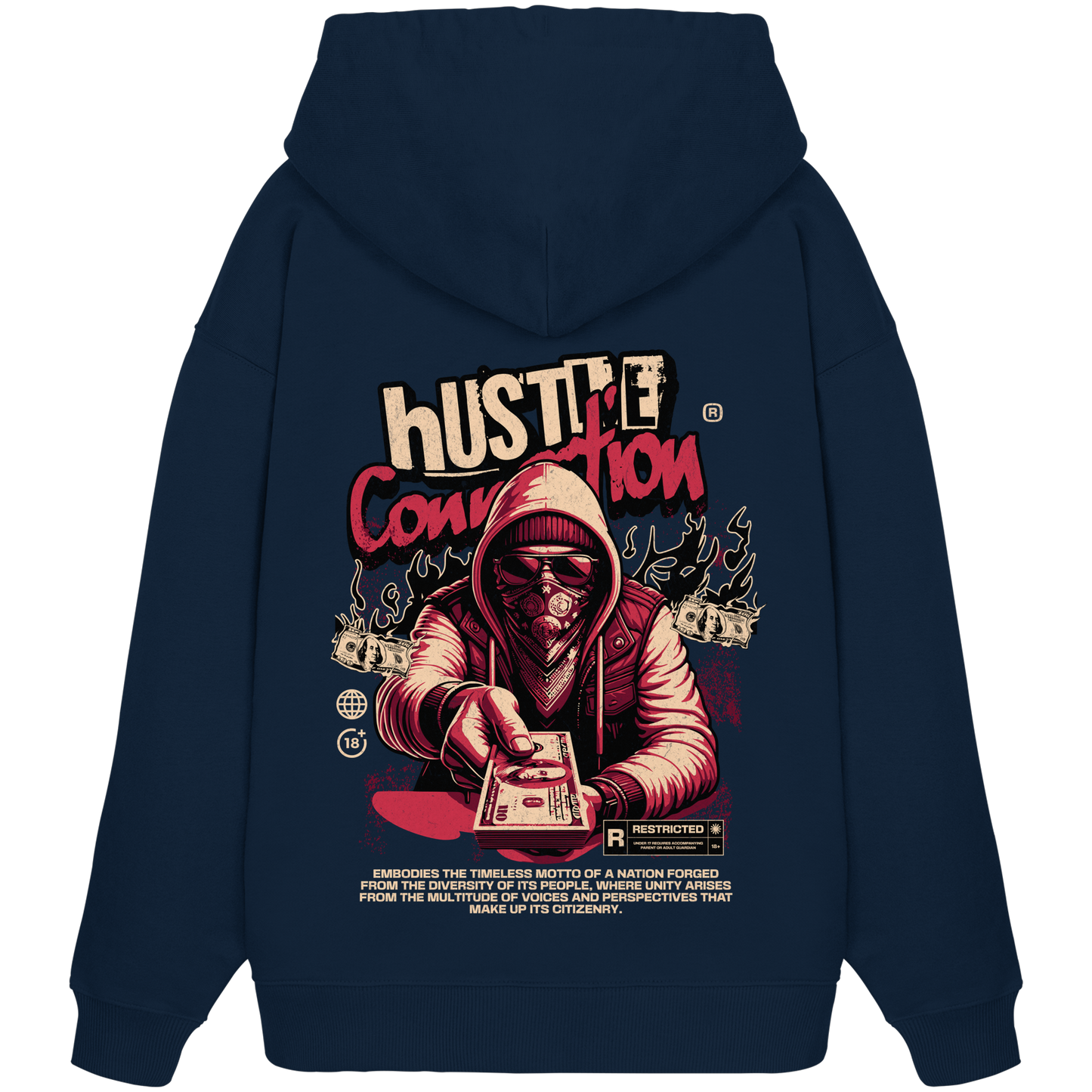 Money - Premium 350g/m² Oversize Hoodie