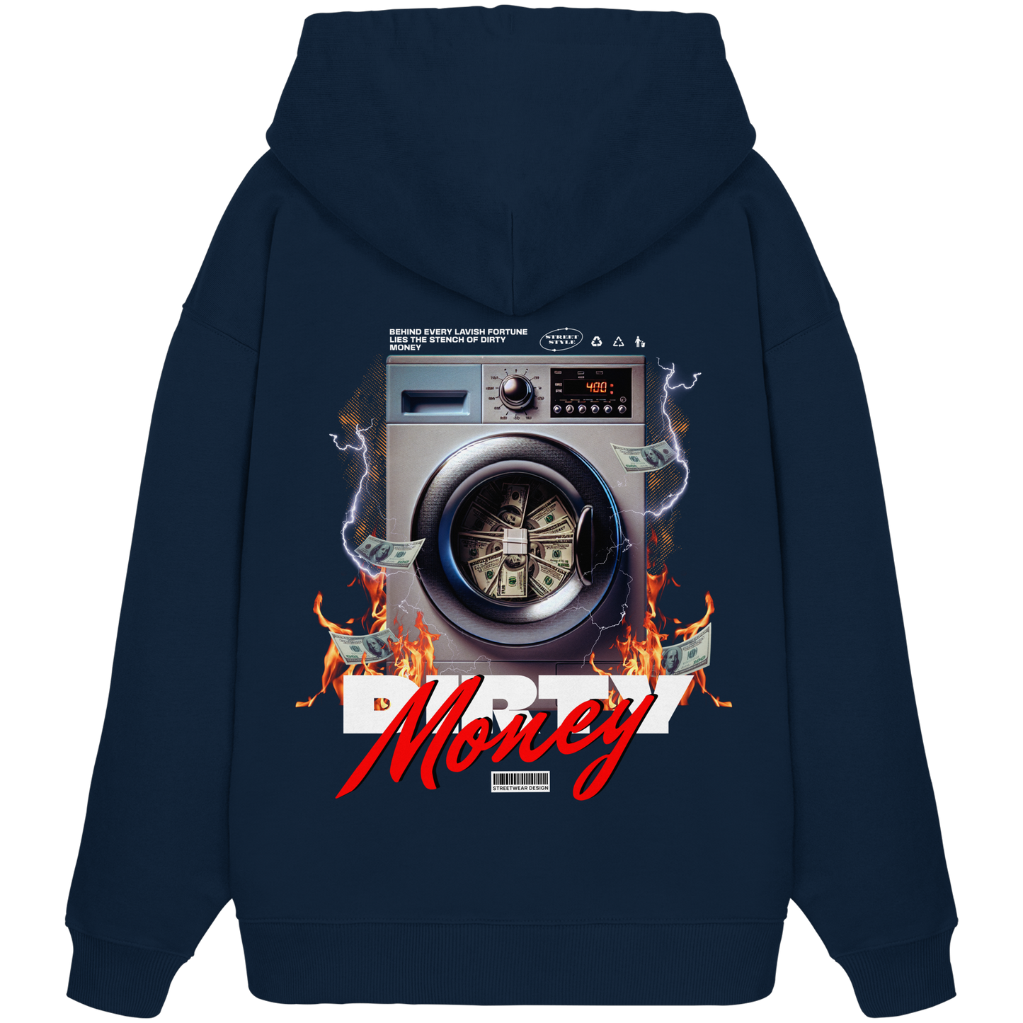 Money - Premium 350 g/m² Oversize Hoodie