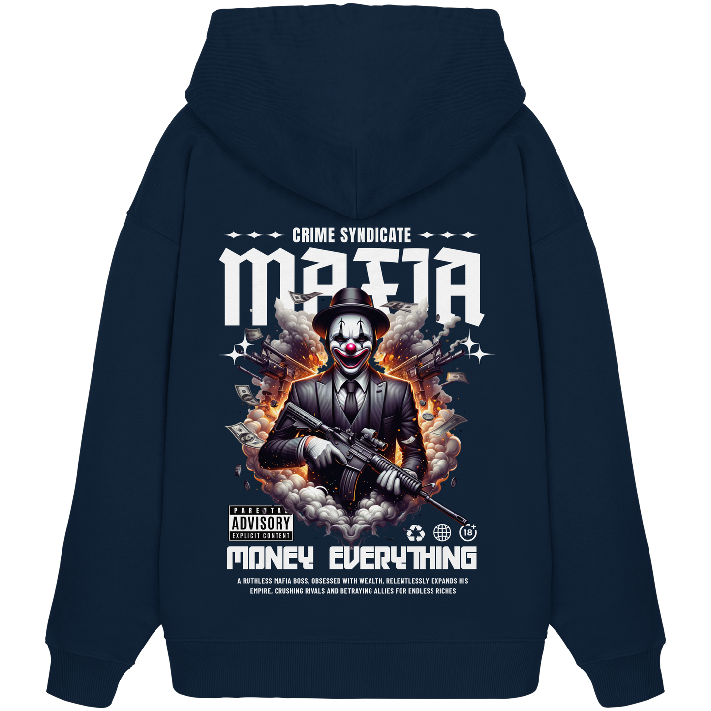 Money - Premium 350 g/m² Oversize Hoodie