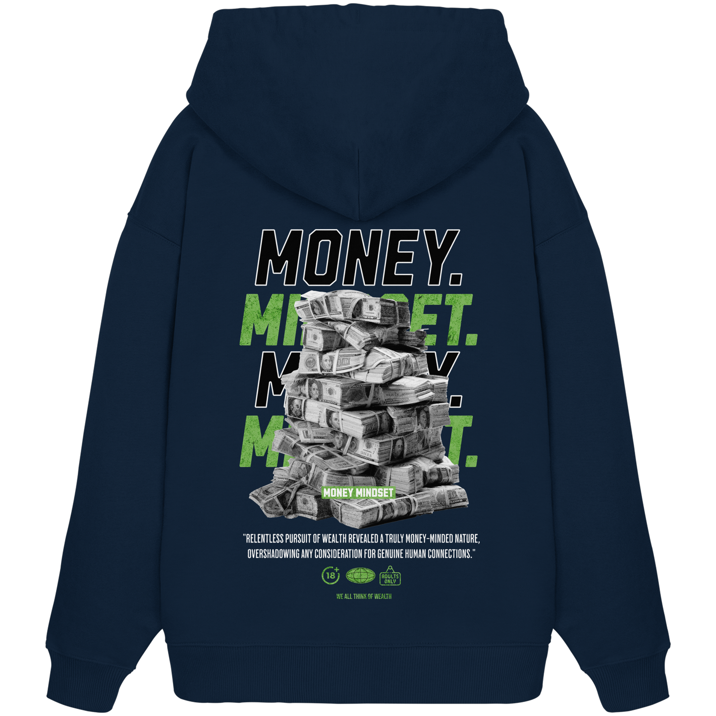Money - Premium 350 g/m² Oversize Hoodie