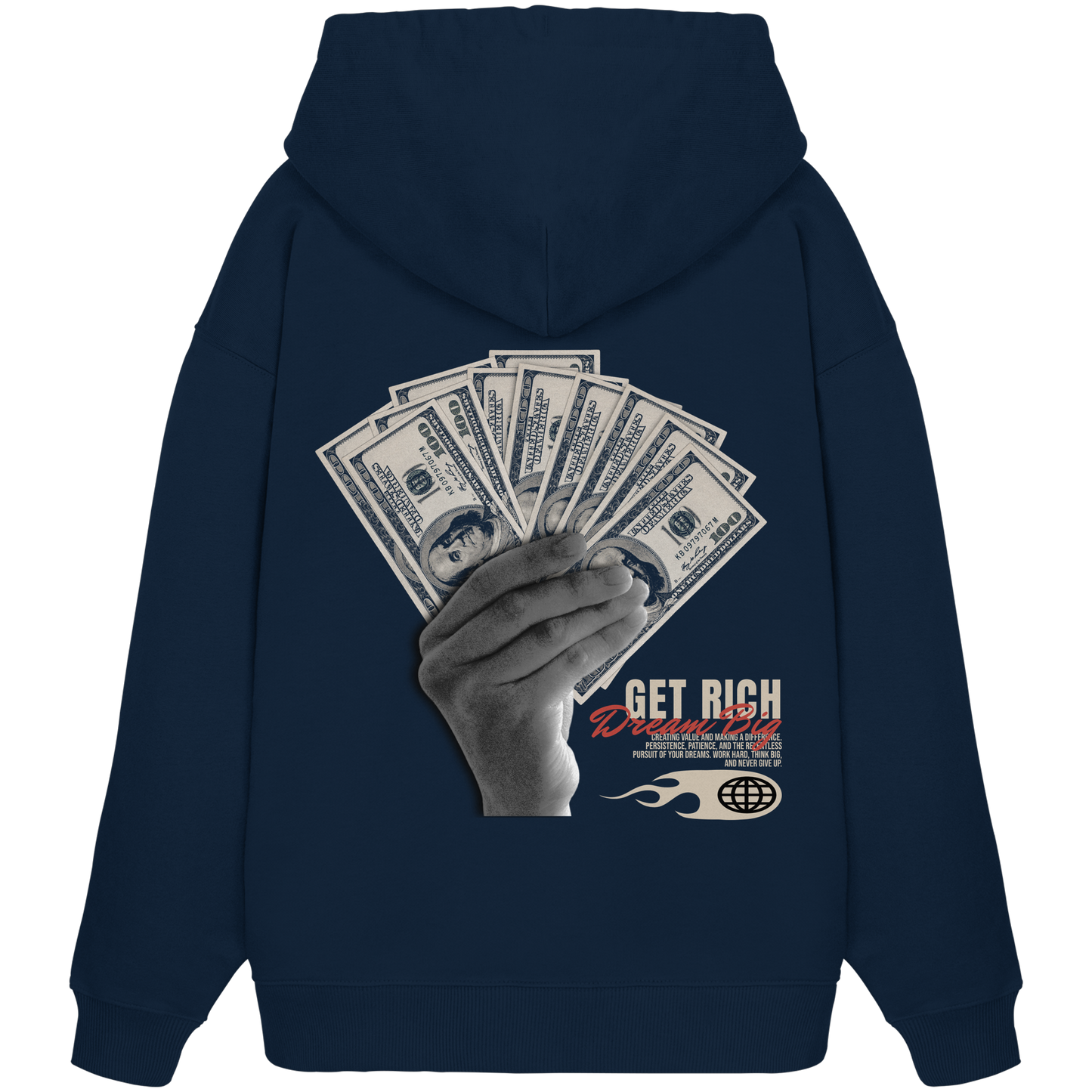 Money - Premium 350 g/m² Oversize Hoodie