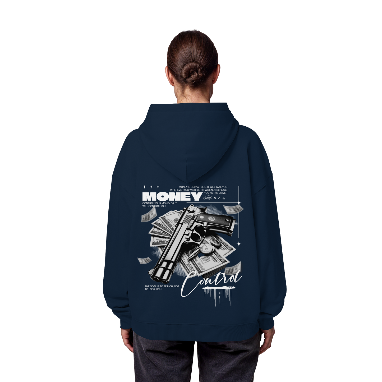 Money - Premium 350 g/m² Oversize Hoodie