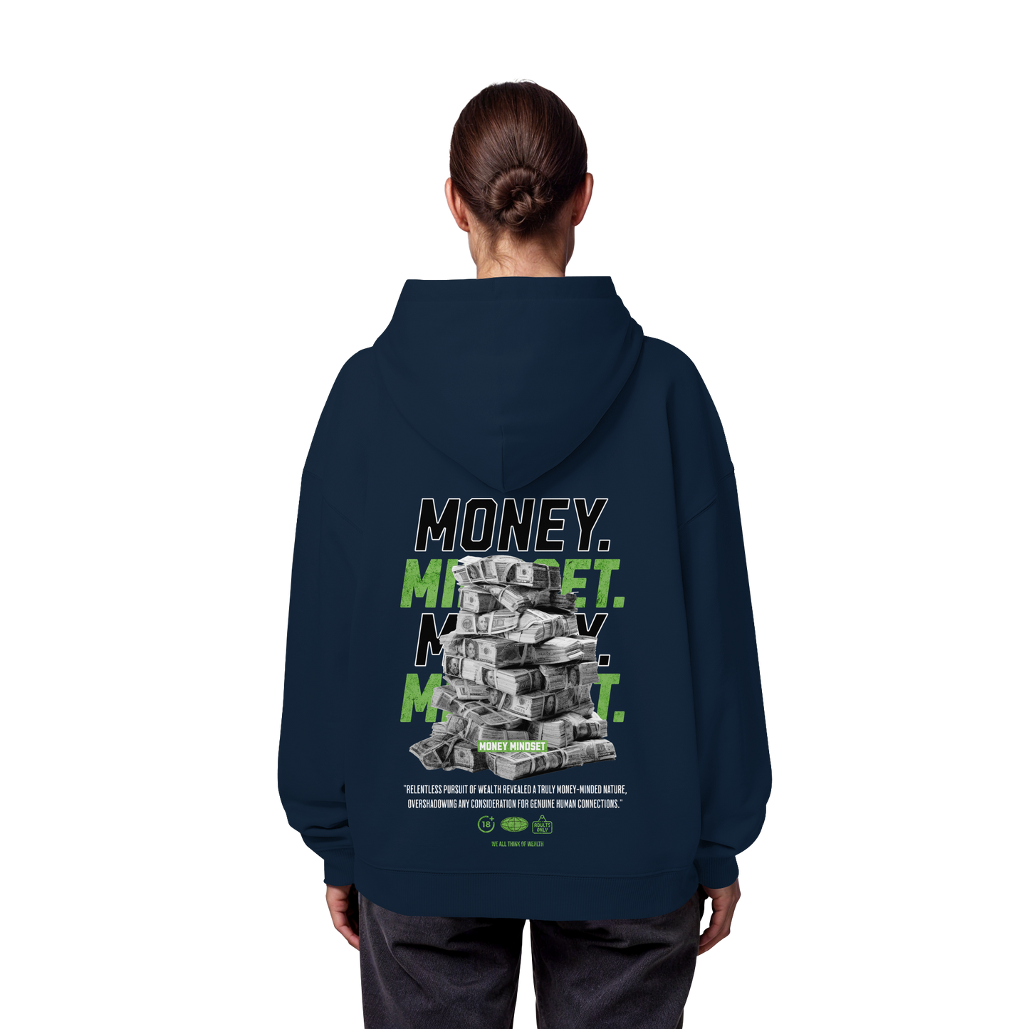 Money - Premium 350 g/m² Oversize Hoodie