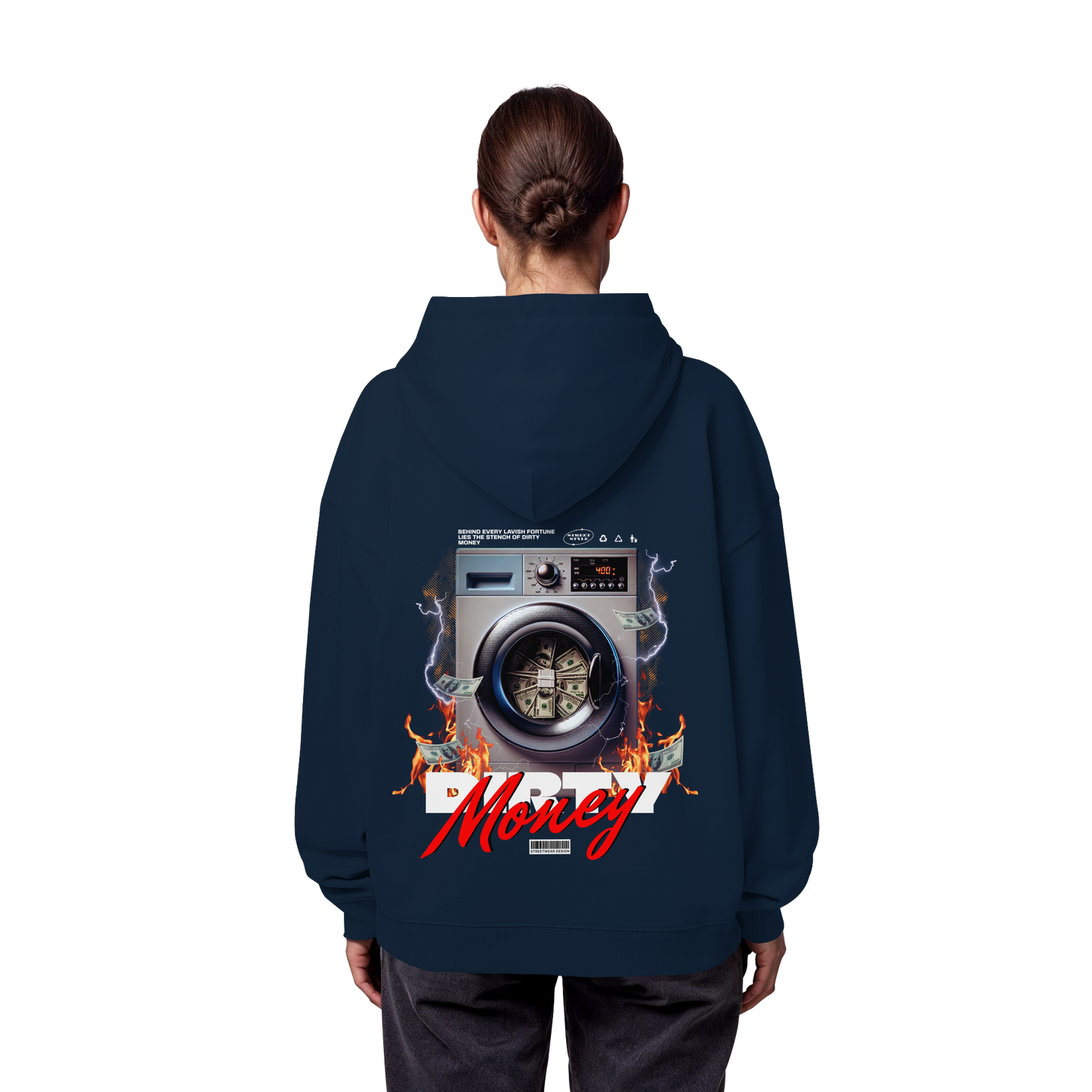 Money - Premium 350 g/m² Oversize Hoodie