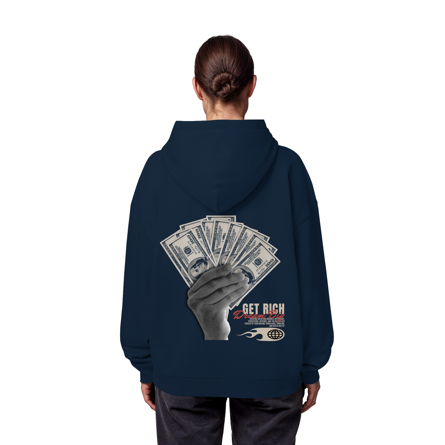 Money - Premium 350 g/m² Oversize Hoodie