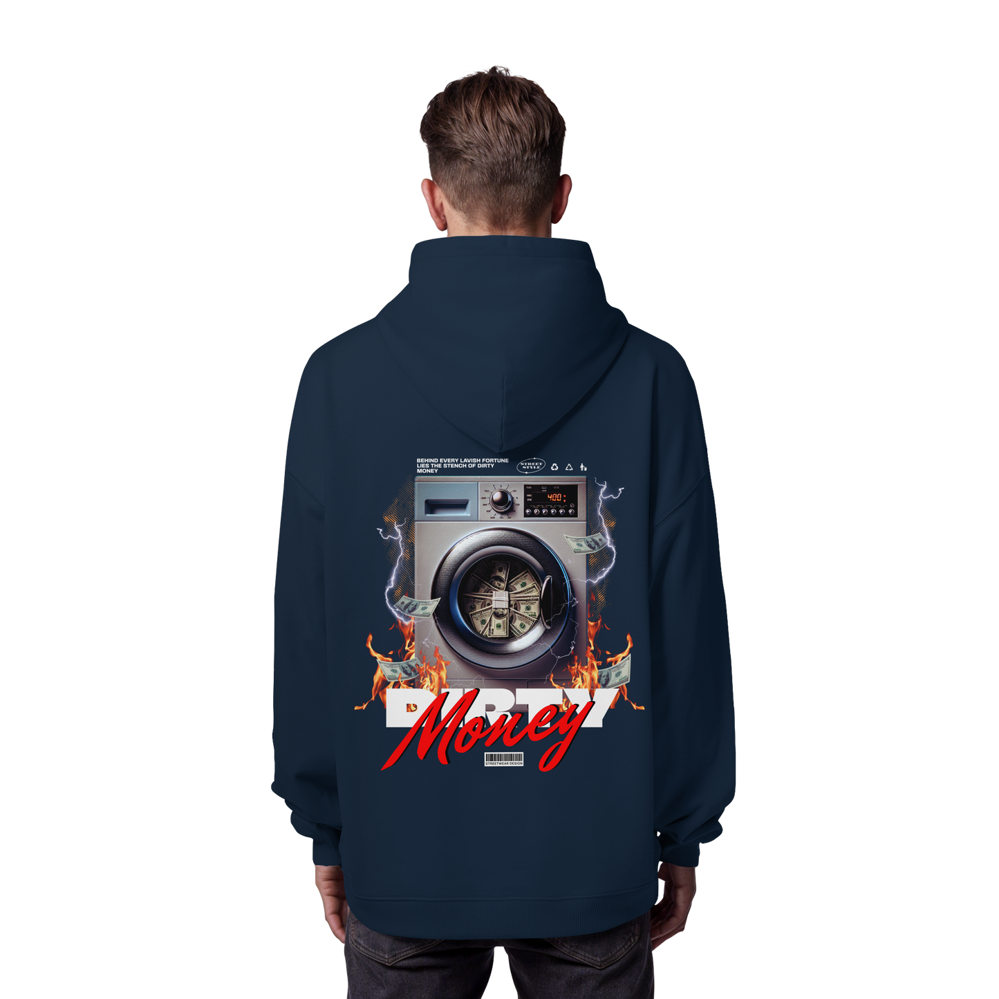 Money - Premium 350 g/m² Oversize Hoodie