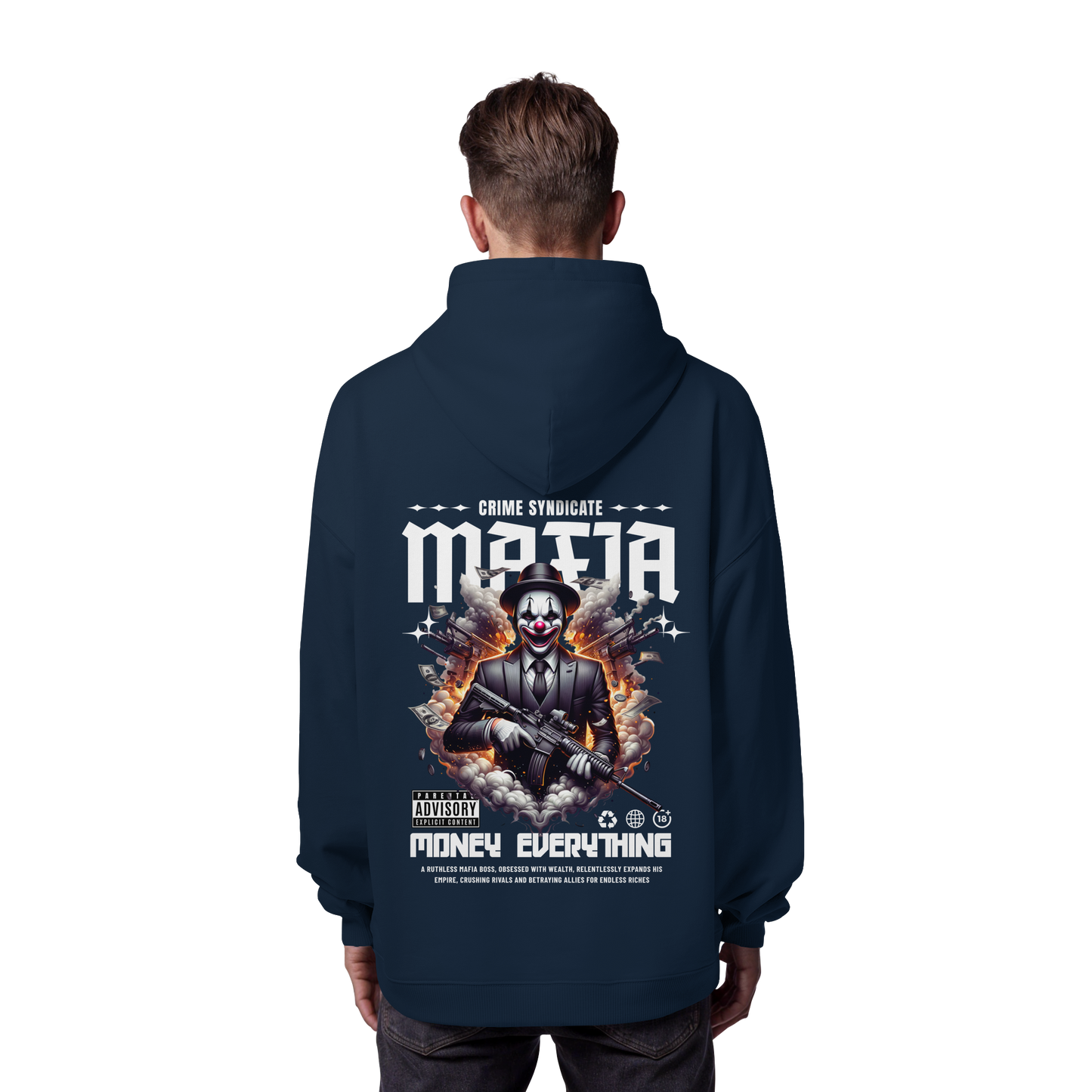 Money - Premium 350 g/m² Oversize Hoodie