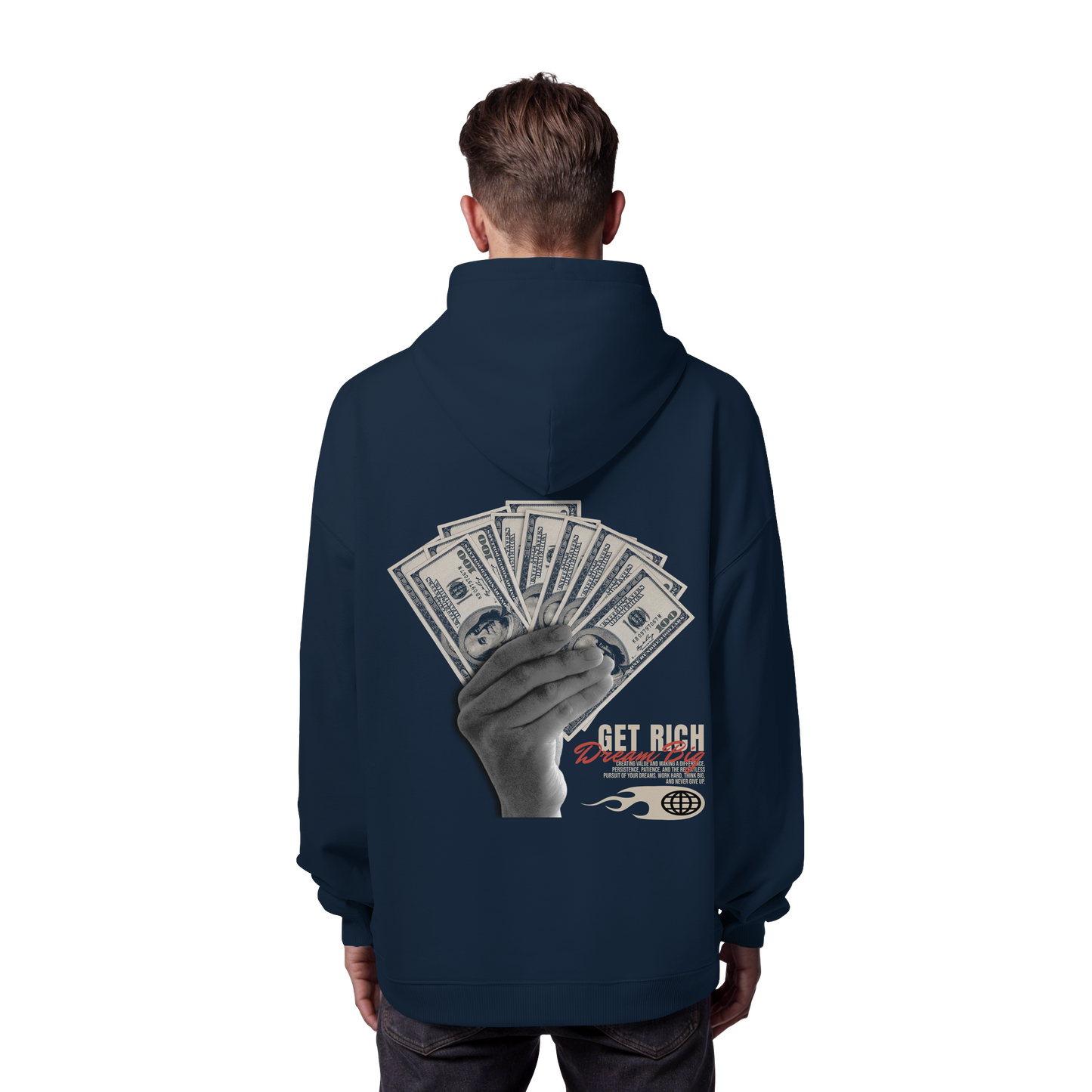 Money - Premium 350 g/m² Oversize Hoodie