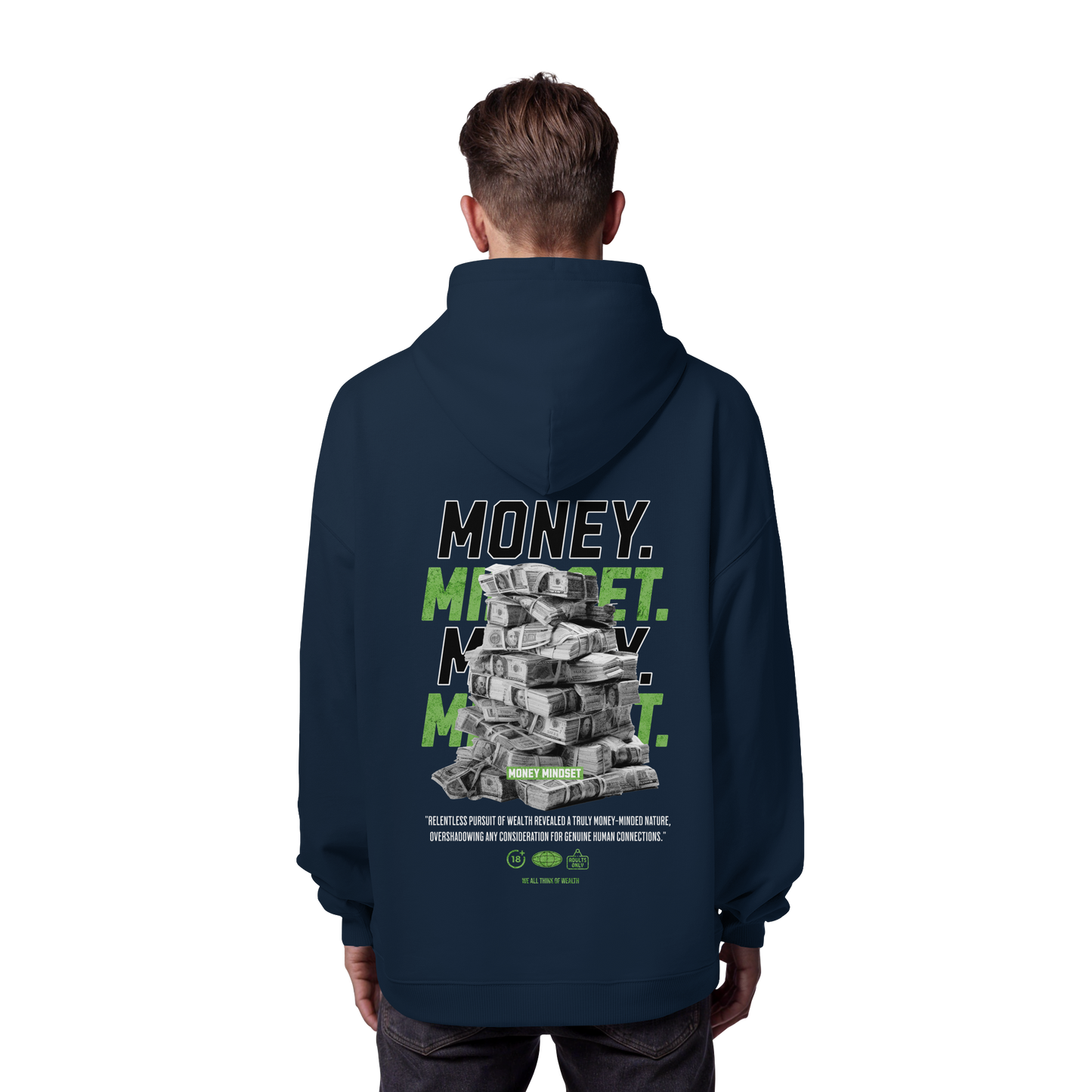 Money - Premium 350 g/m² Oversize Hoodie