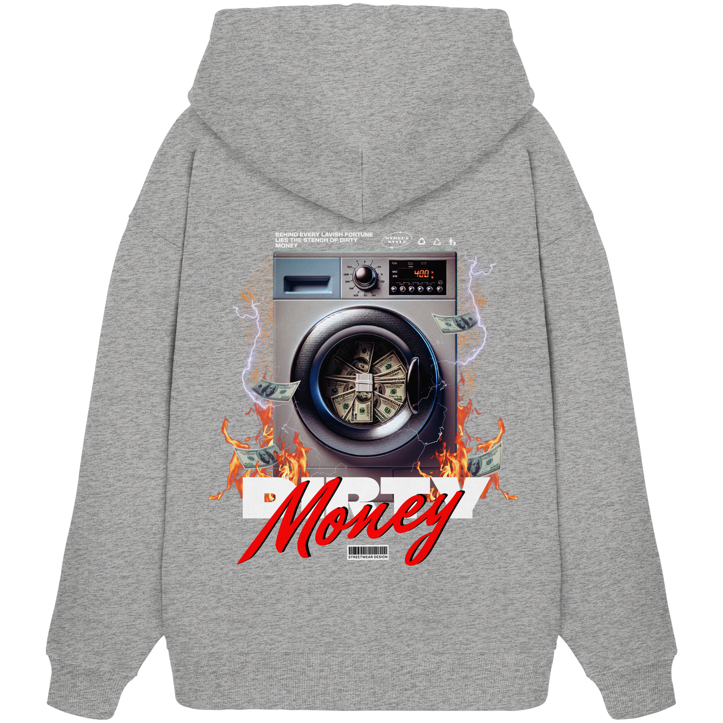 Money - Premium 350 g/m² Oversize Hoodie