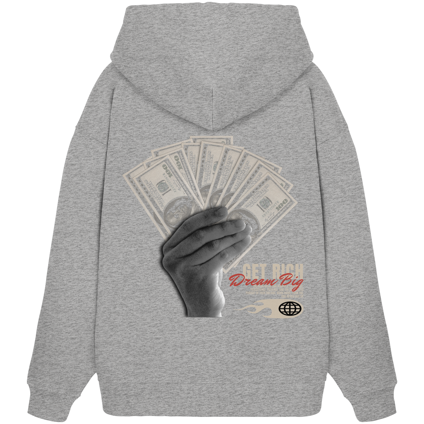 Money - Premium 350 g/m² Oversize Hoodie