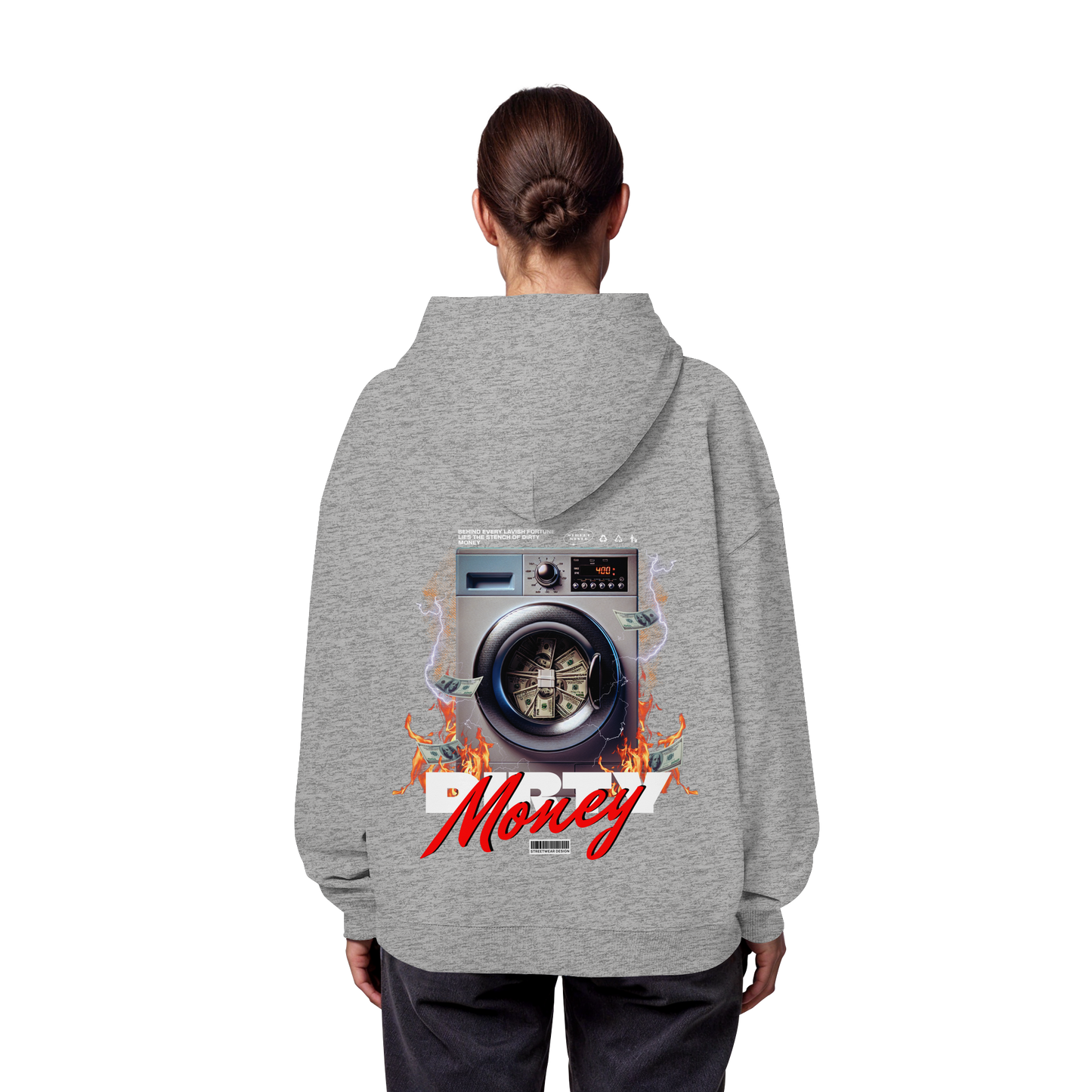 Money - Premium 350 g/m² Oversize Hoodie