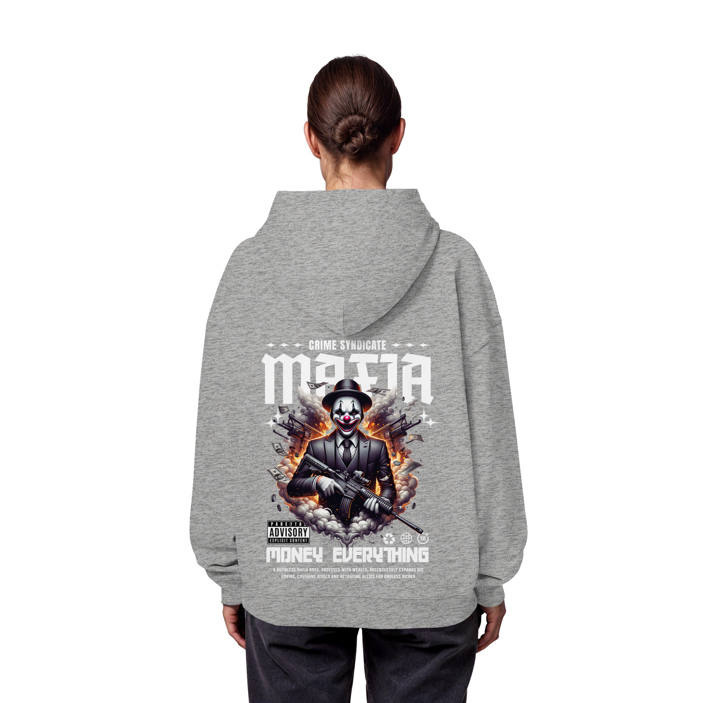 Money - Premium 350 g/m² Oversize Hoodie