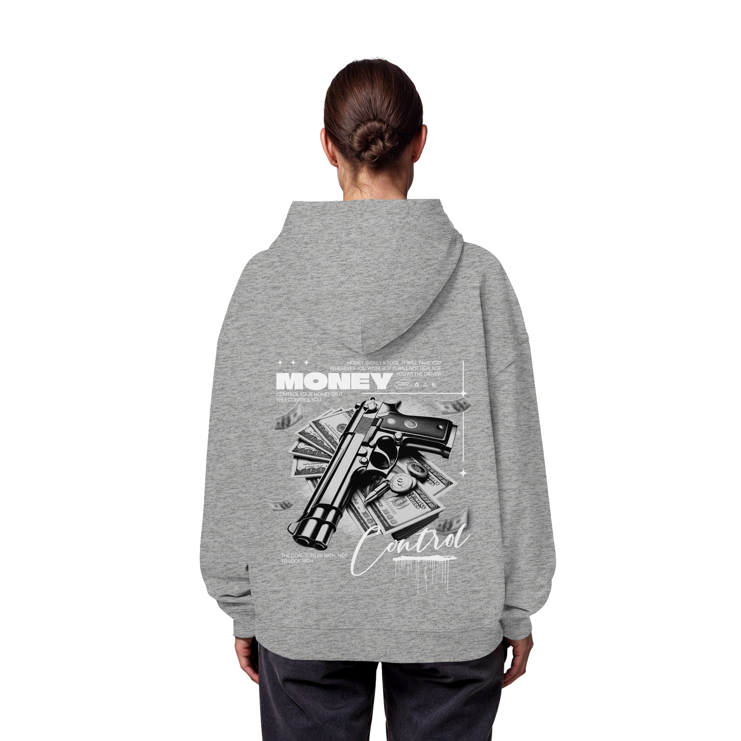 Money - Premium 350 g/m² Oversize Hoodie