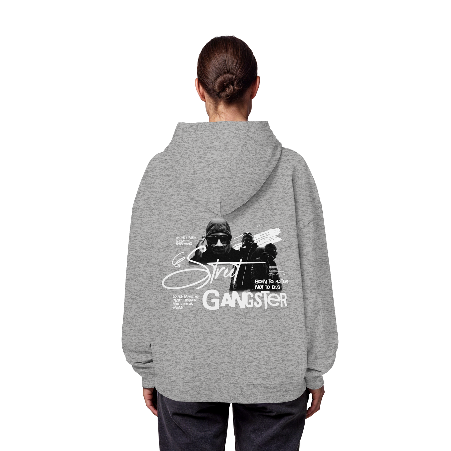 Streetwear -Premium 350 g/m² Oversize Hoodie