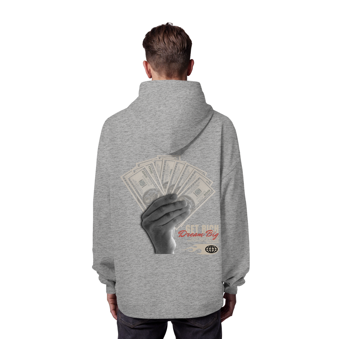 Money - Premium 350 g/m² Oversize Hoodie