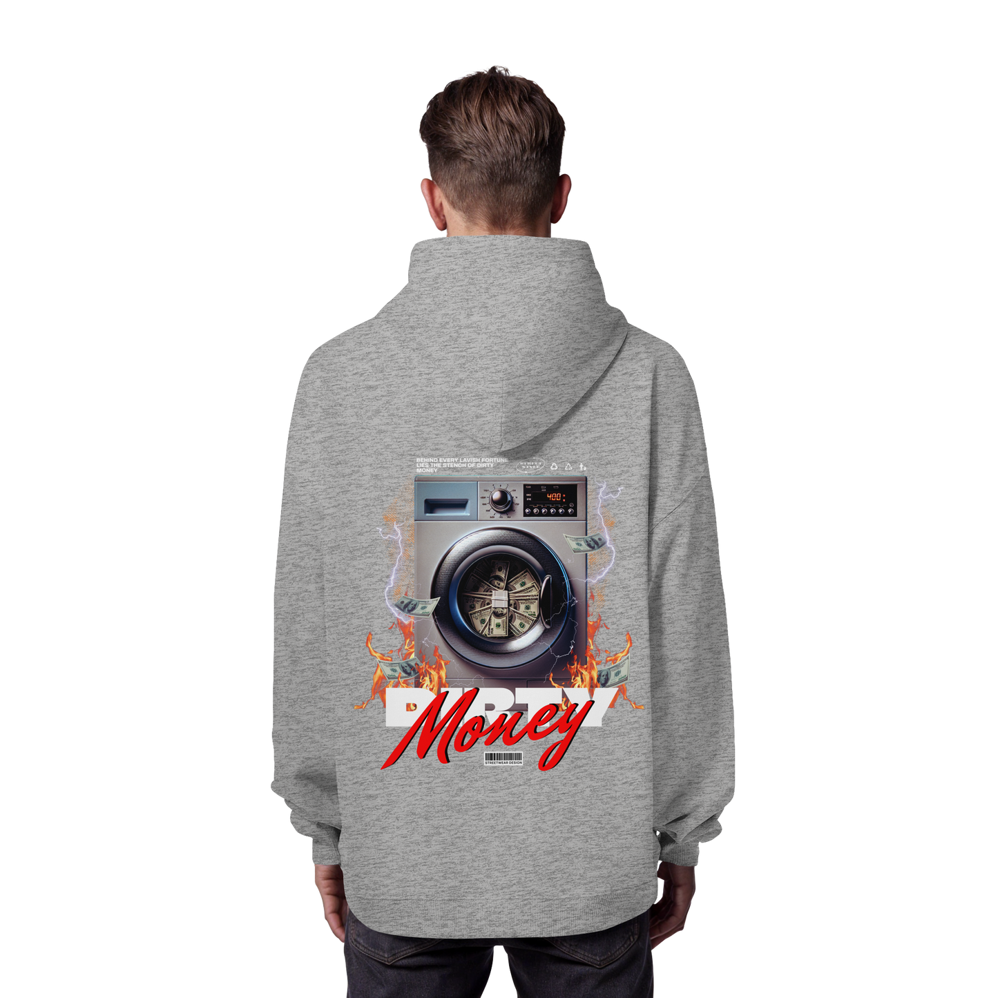 Money - Premium 350 g/m² Oversize Hoodie