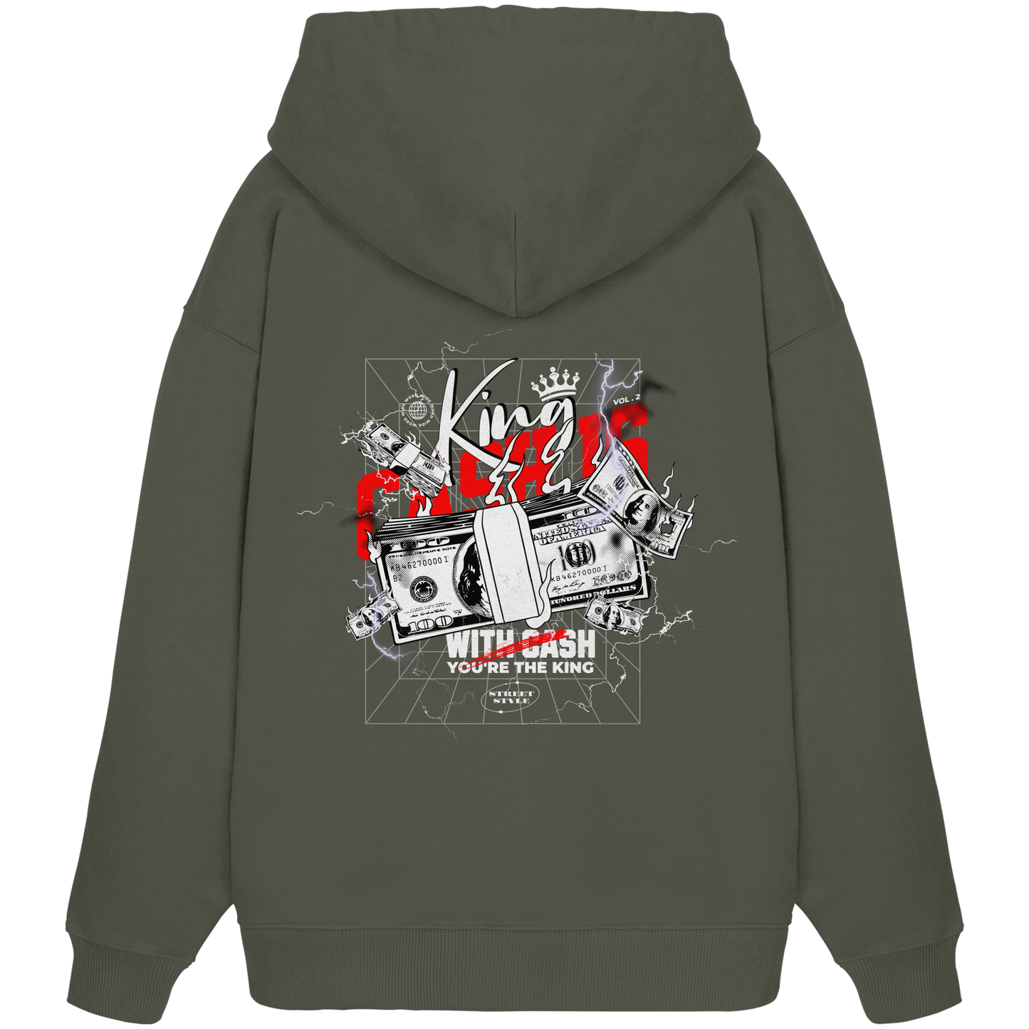 Money - Premium 350g/m² Oversize Hoodie