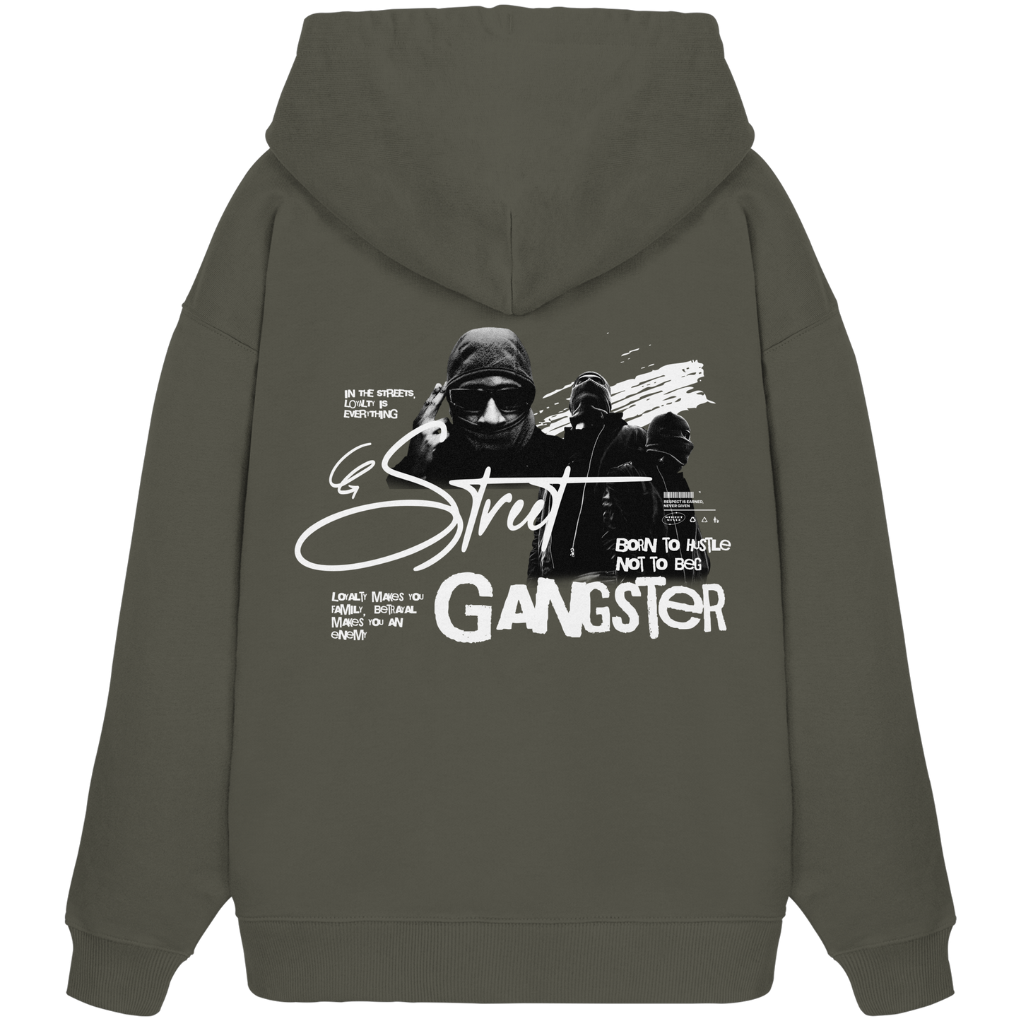 Streetwear -Premium 350 g/m² Oversize Hoodie