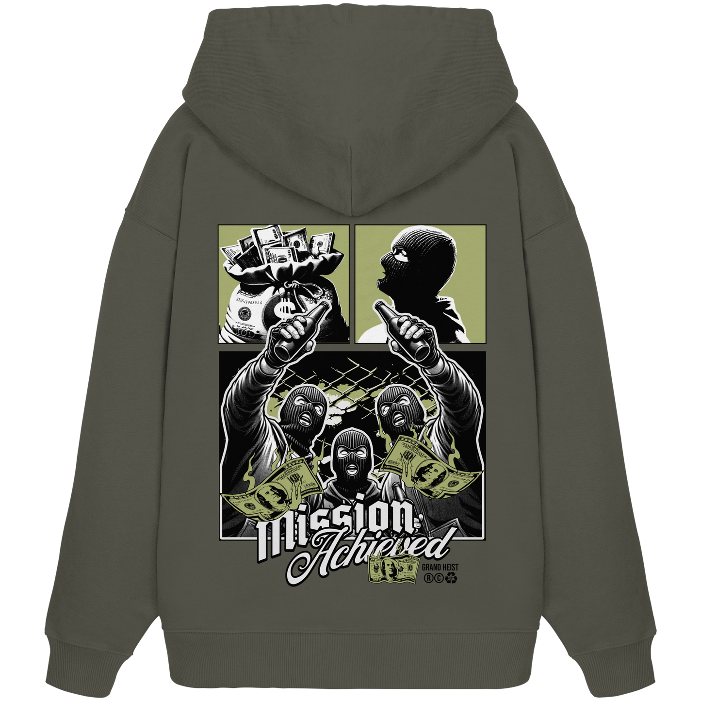 Money - Premium 350g/m² Oversize Hoodie