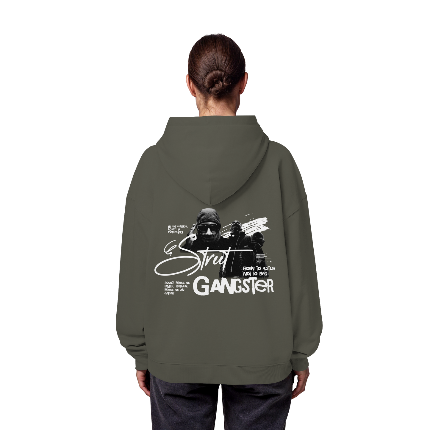 Streetwear -Premium 350 g/m² Oversize Hoodie