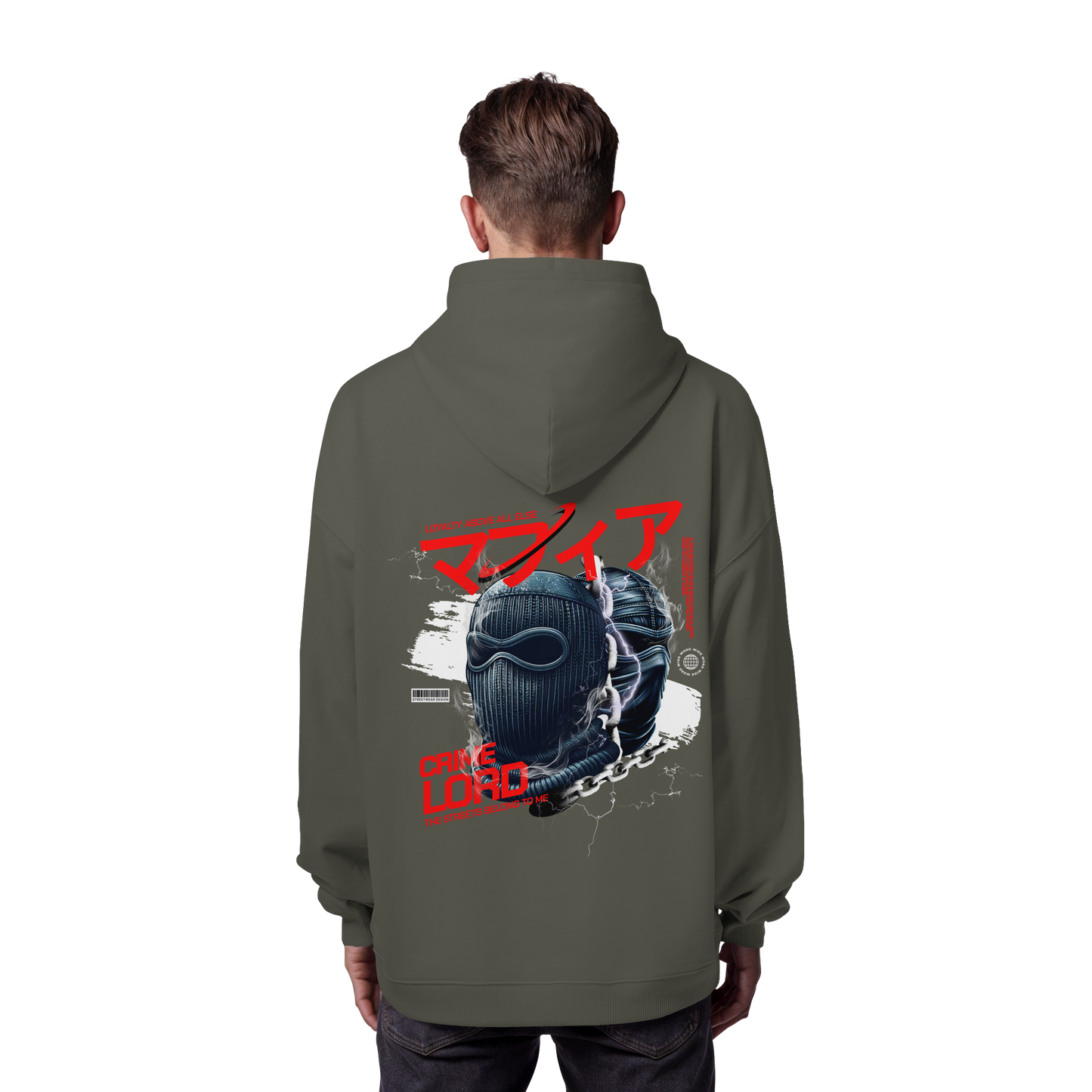 Streetwear - Premium 350 g/m² Oversize Hoodie