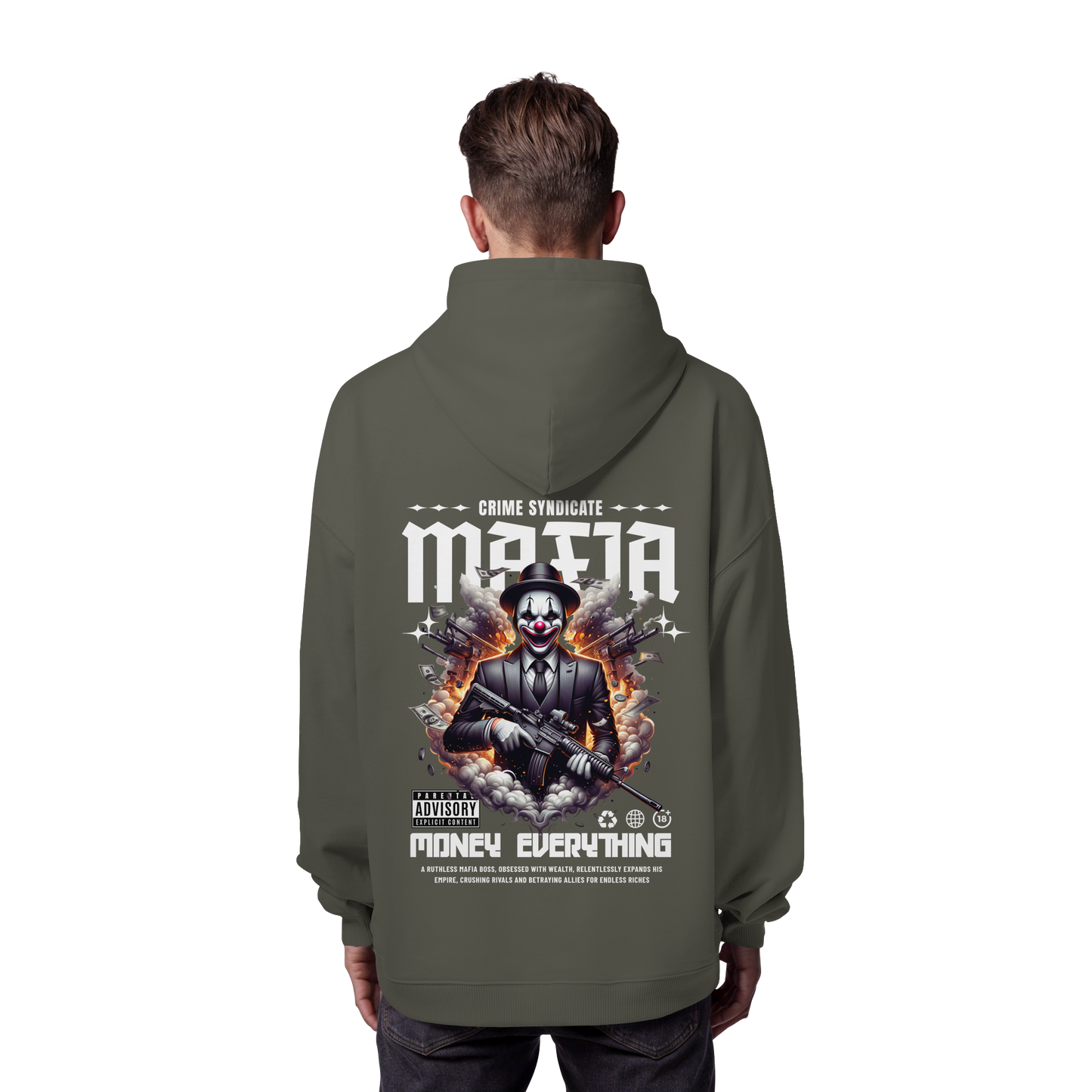 Money - Premium 350 g/m² Oversize Hoodie