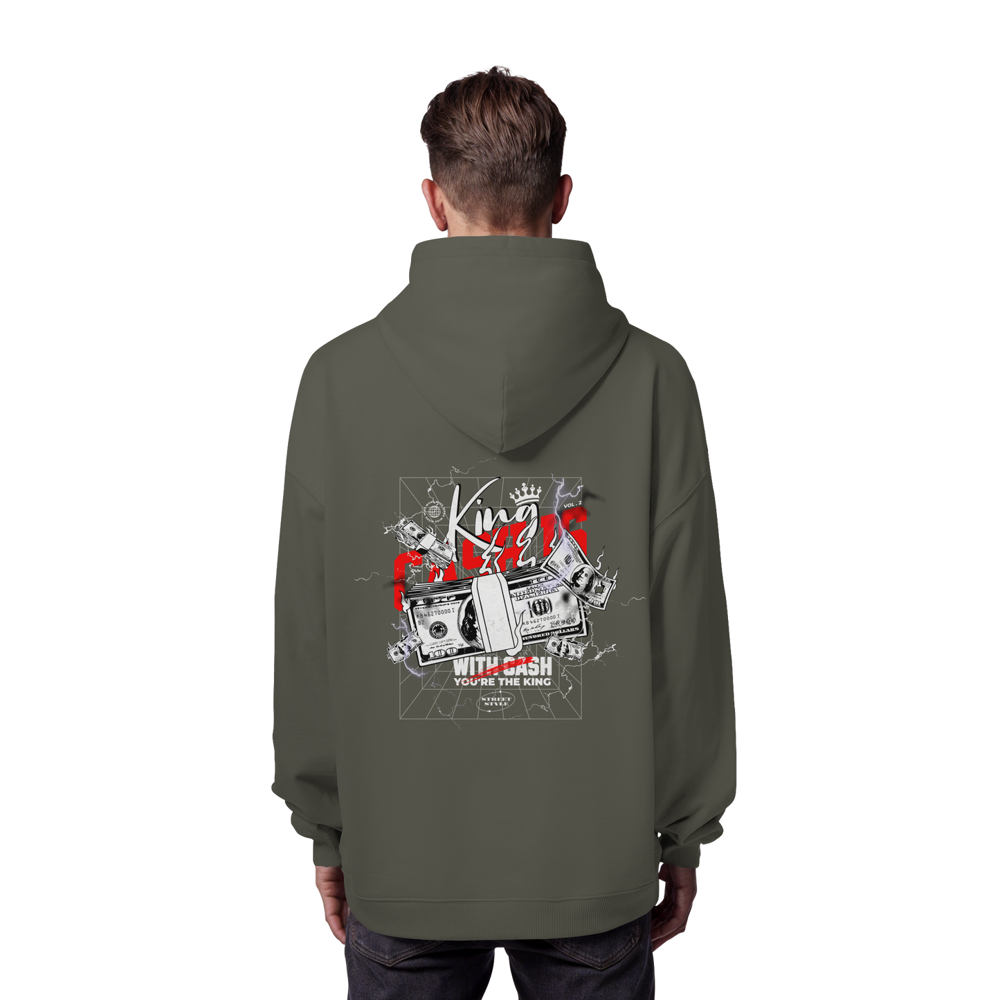 Money - Premium 350g/m² Oversize Hoodie