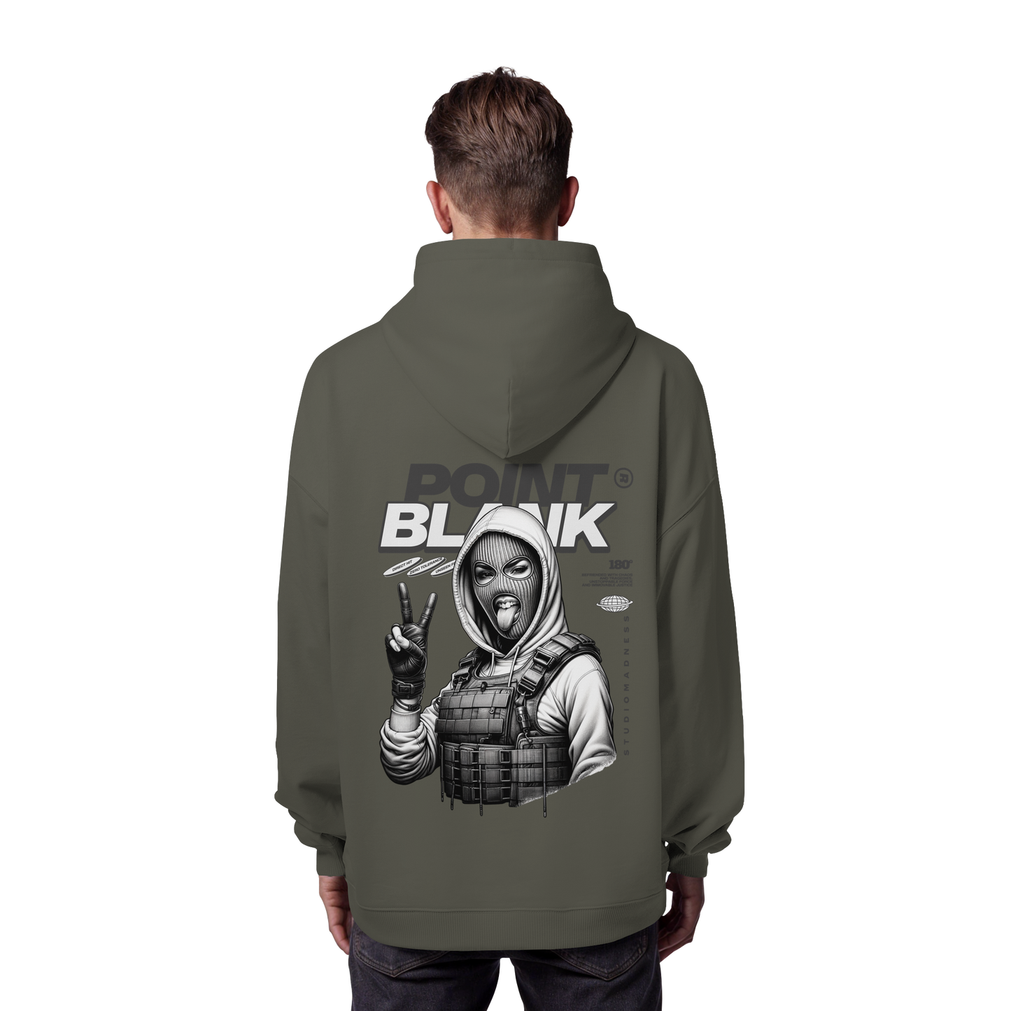 Streetwear - Premium 350 g/m² Oversize Hoodie