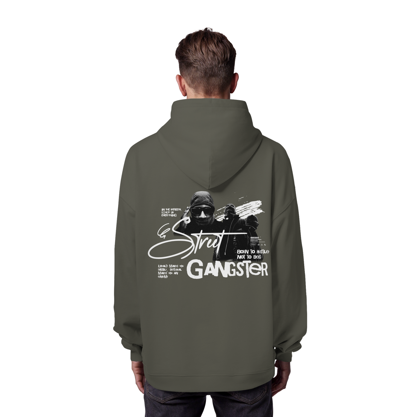 Streetwear -Premium 350 g/m² Oversize Hoodie