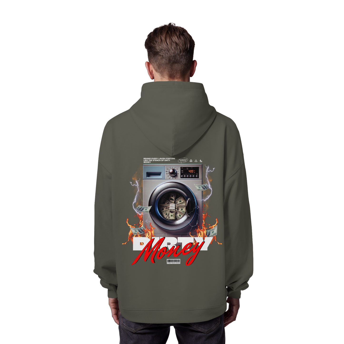 Money - Premium 350 g/m² Oversize Hoodie