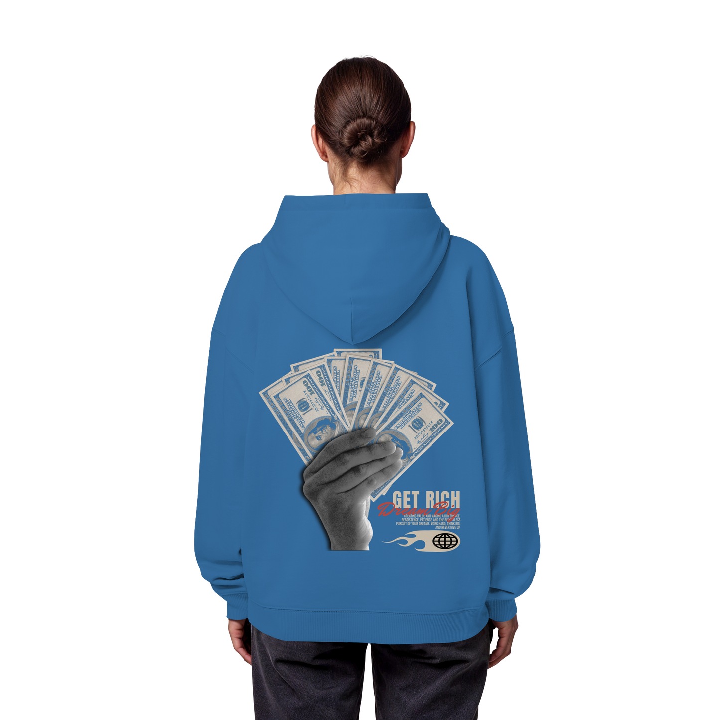 Money - Premium 350 g/m² Oversize Hoodie