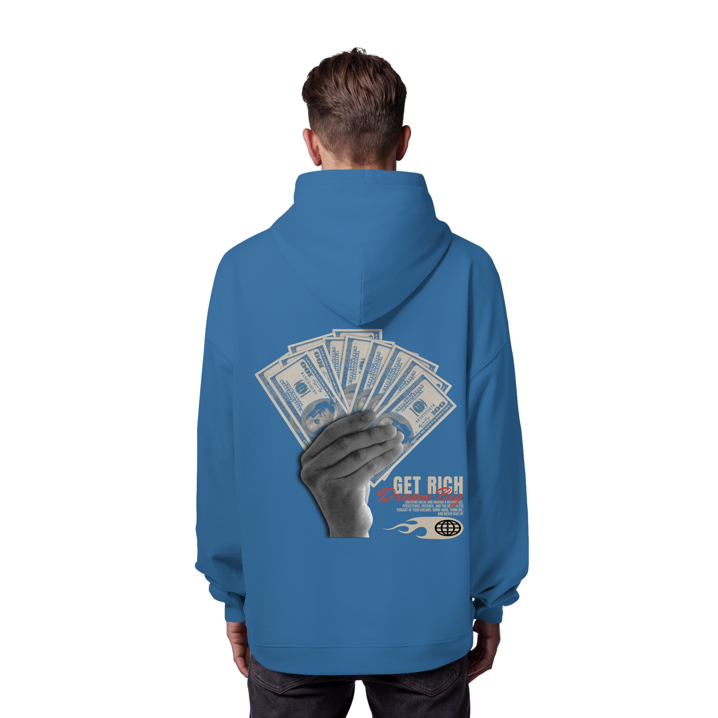Money - Premium 350 g/m² Oversize Hoodie