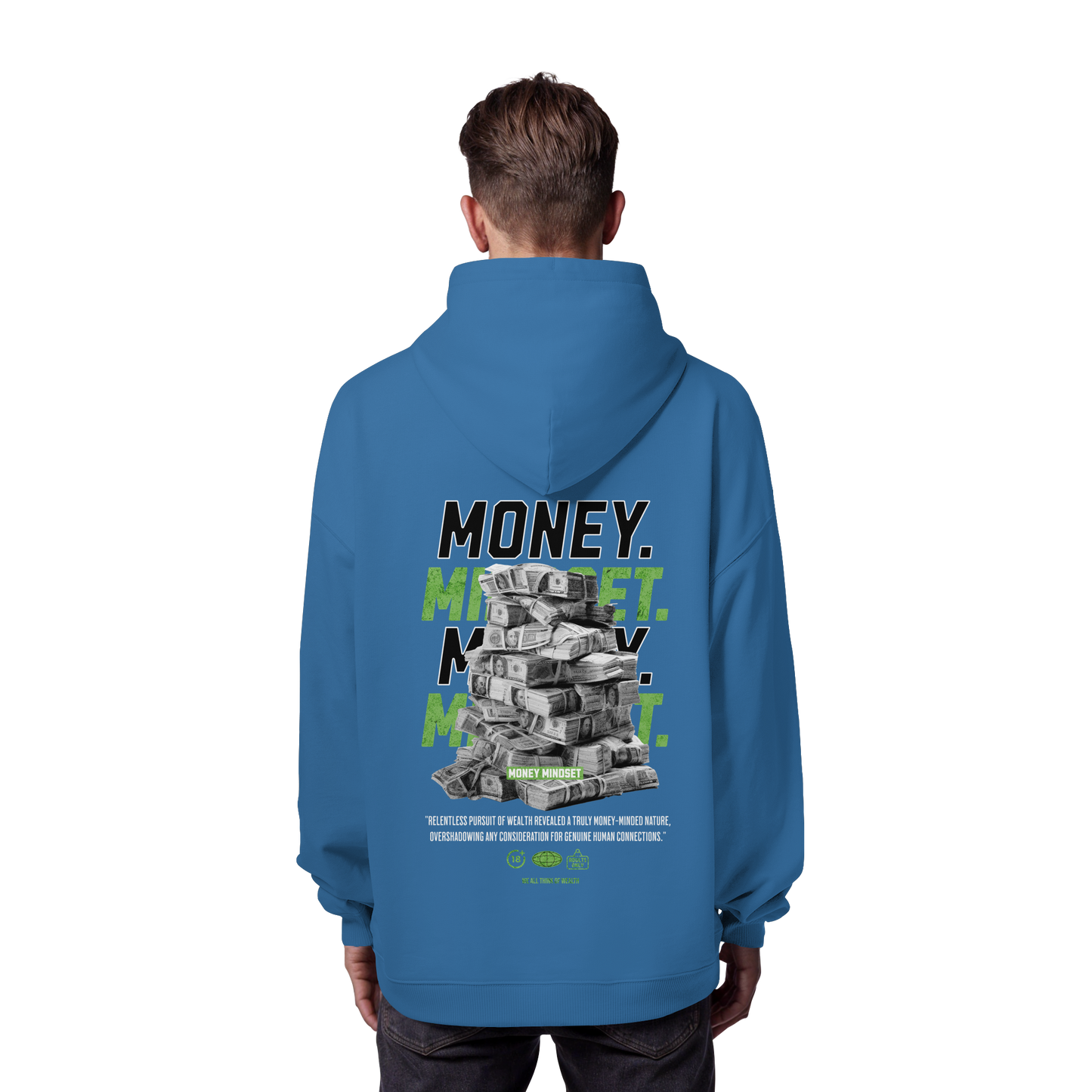 Money - Premium 350 g/m² Oversize Hoodie