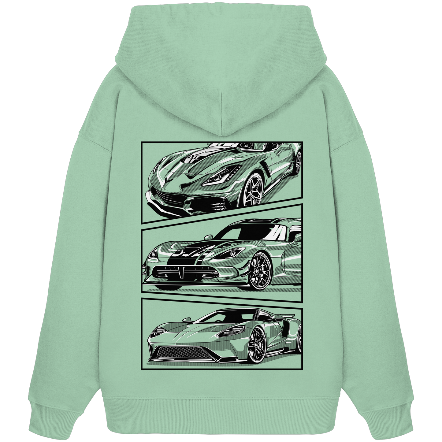 Car - Premium 350 g/m² Oversize Hoodie