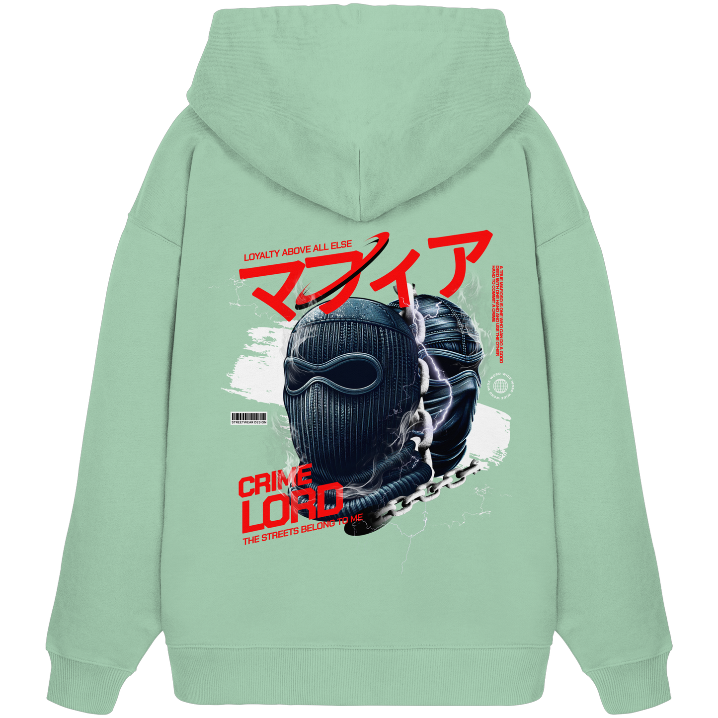 Streetwear - Premium 350 g/m² Oversize Hoodie