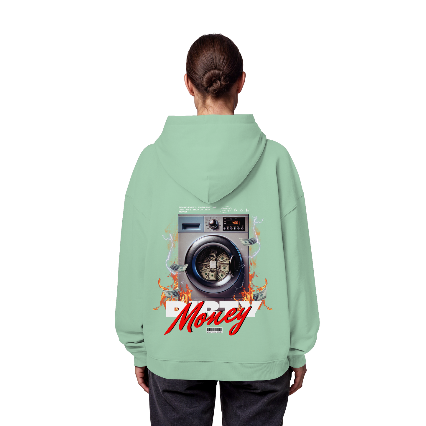 Money - Premium 350 g/m² Oversize Hoodie