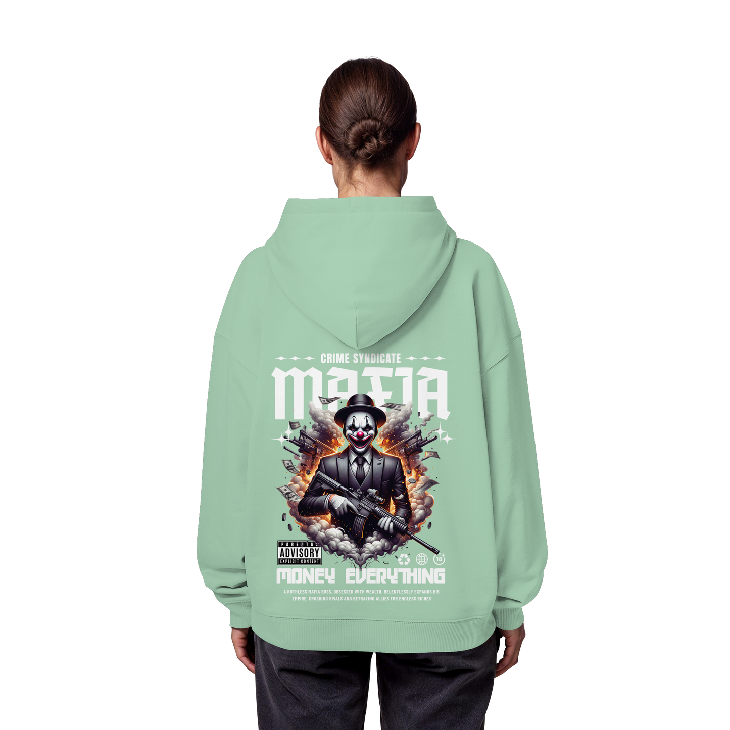 Money - Premium 350 g/m² Oversize Hoodie